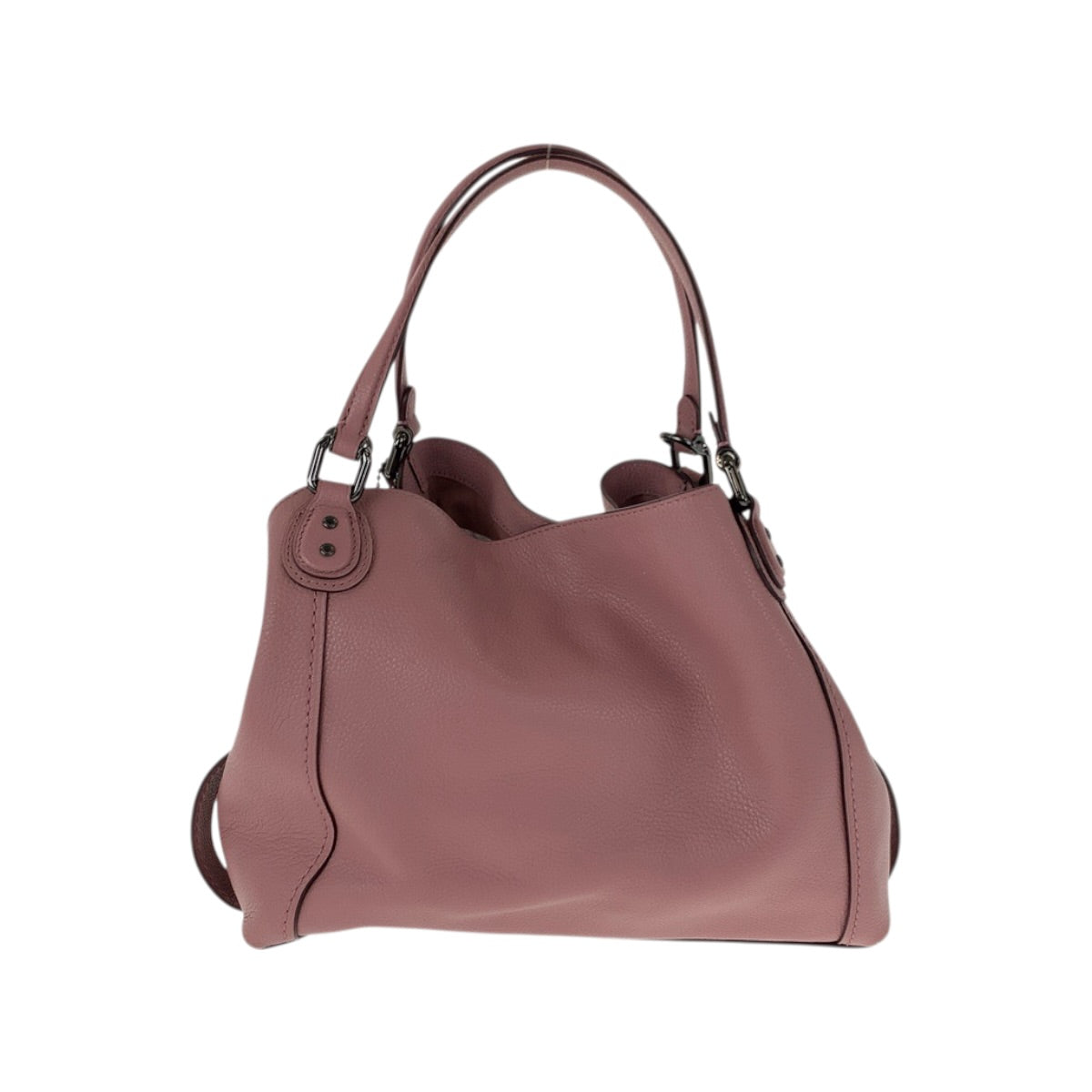 22202
COACH コーチ イーディー 28 ピンク ガンメタ金具 レザー 57124 トートバッグ ハンドバッグ ショルダーバッグ レディース ABP12