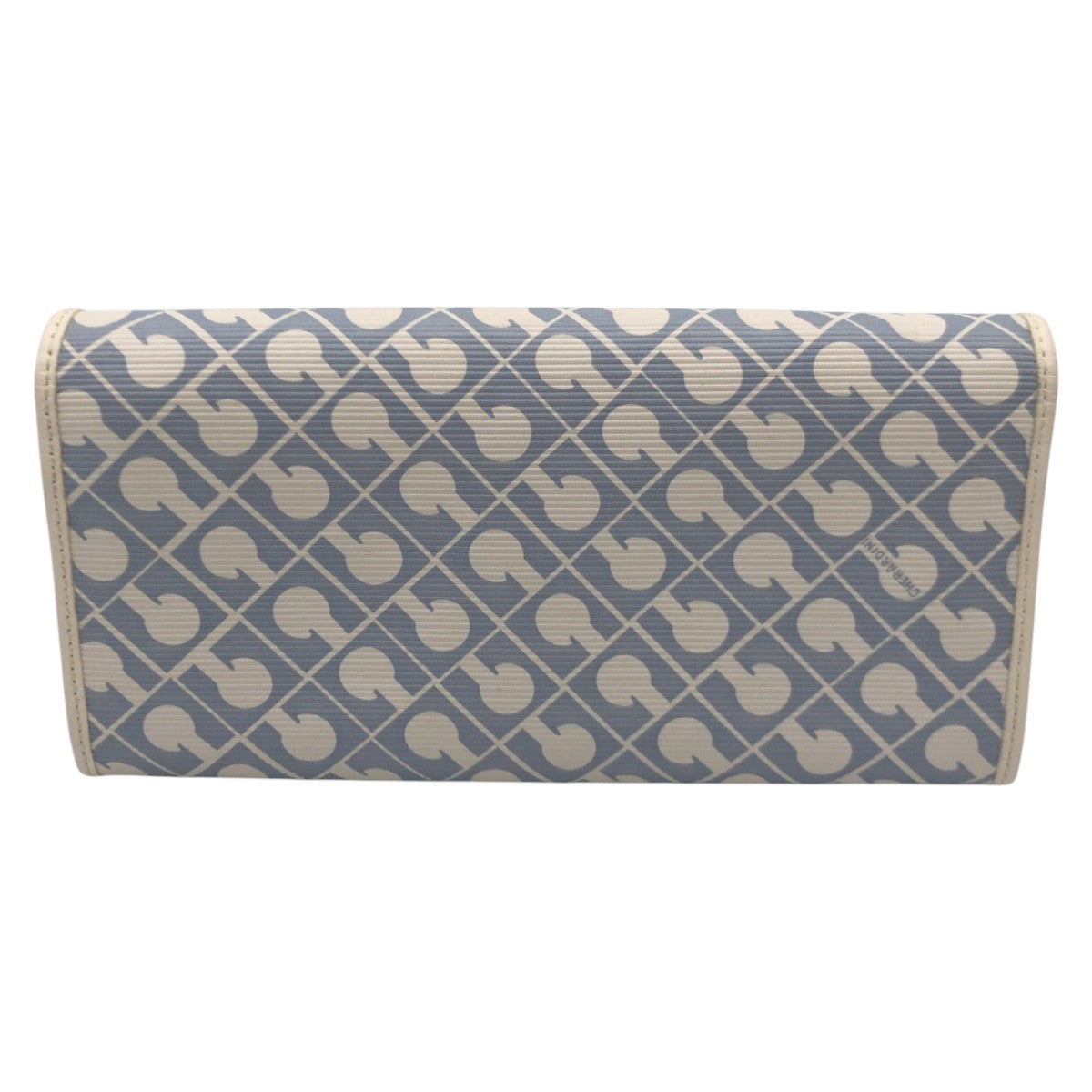 22211
GHERARDINI ゲラルディーニ ホワイト ブルー ポリエステル / レザー 長財布 ロングウォレット 男女兼用 メンズ ABP4