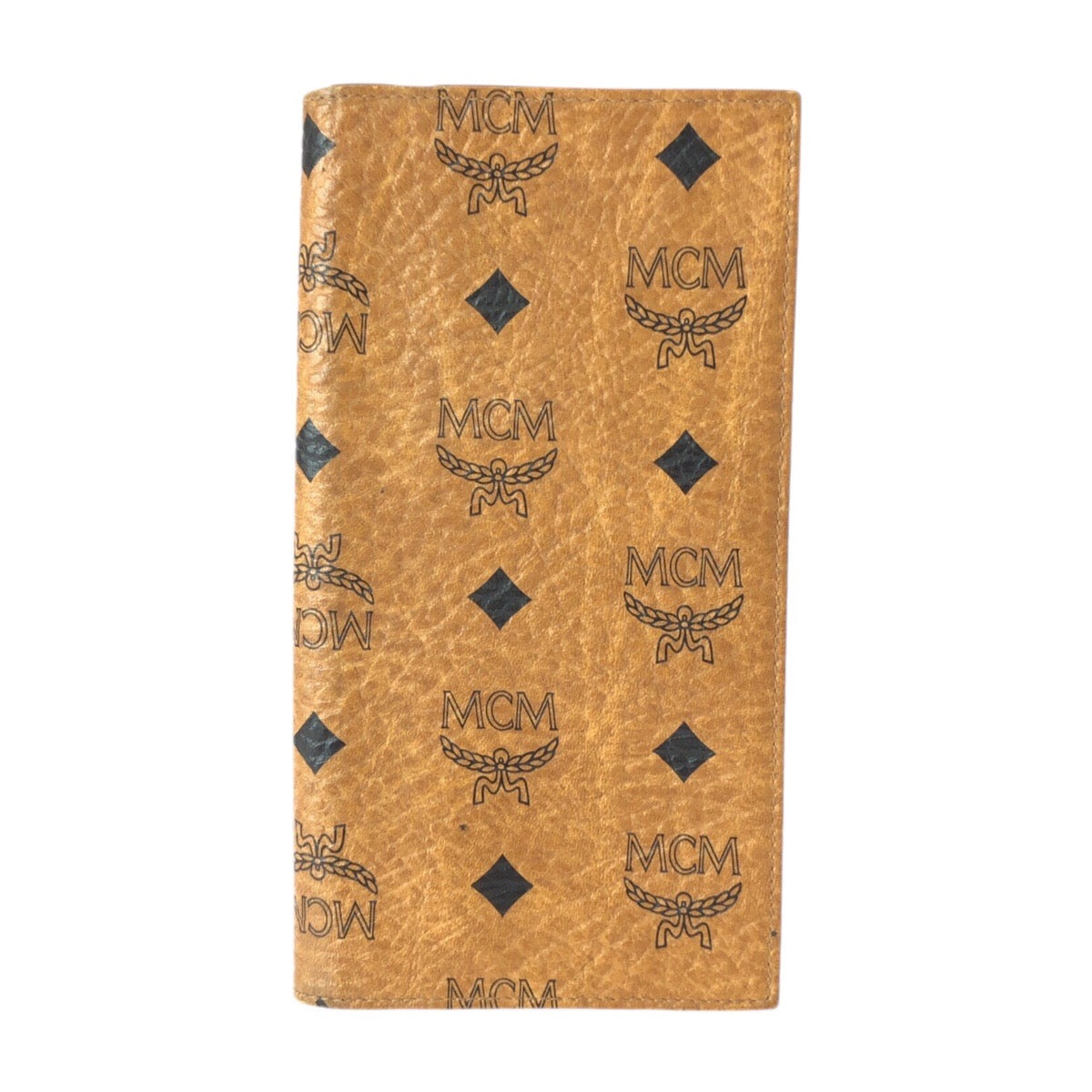22213
MCM エム シー エム ヴィンテージ ヴィセトス ベージュ キャメル ゴールド金具 レザー 長財布 ロングウォレット メンズ AB4