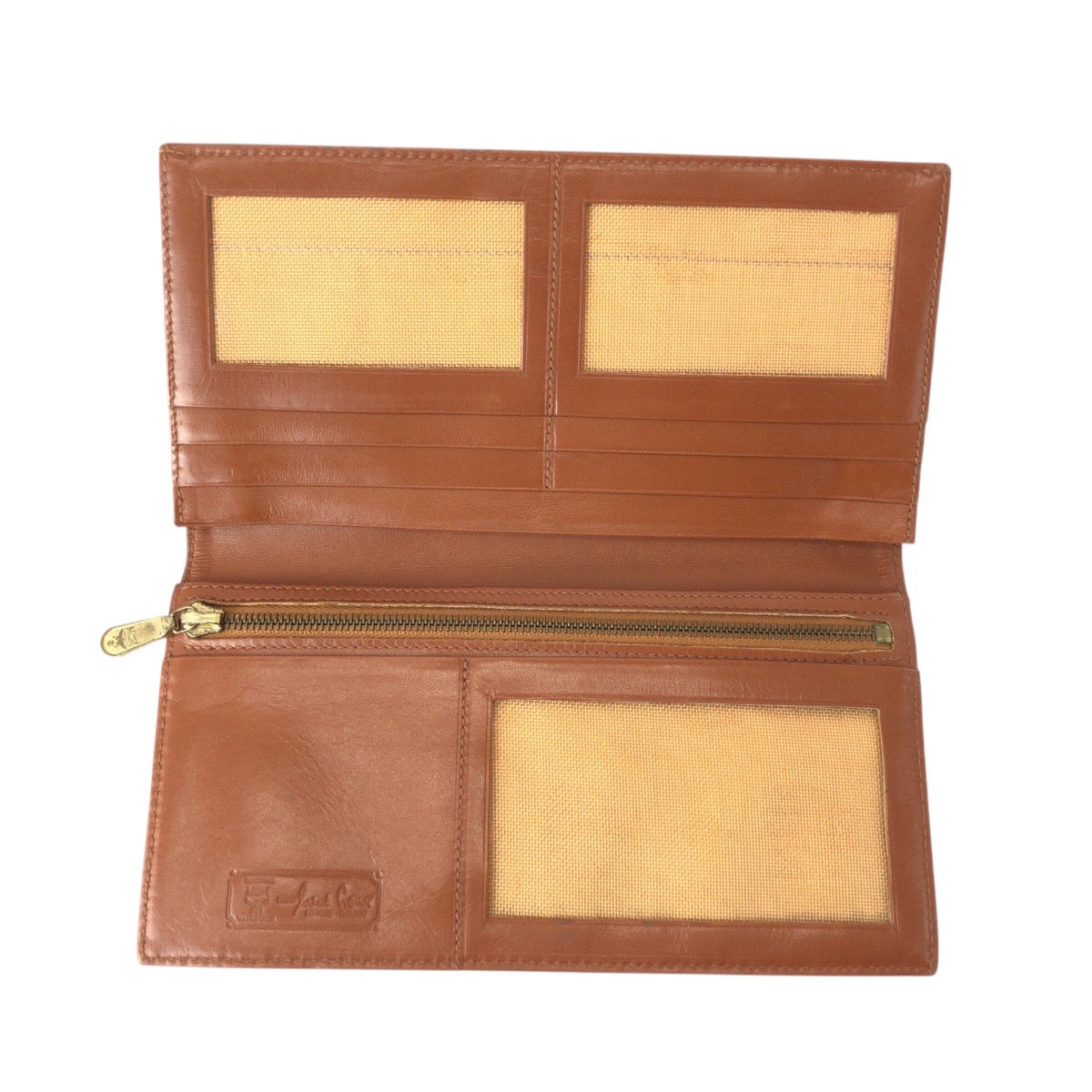 22213
MCM エム シー エム ヴィンテージ ヴィセトス ベージュ キャメル ゴールド金具 レザー 長財布 ロングウォレット メンズ AB4