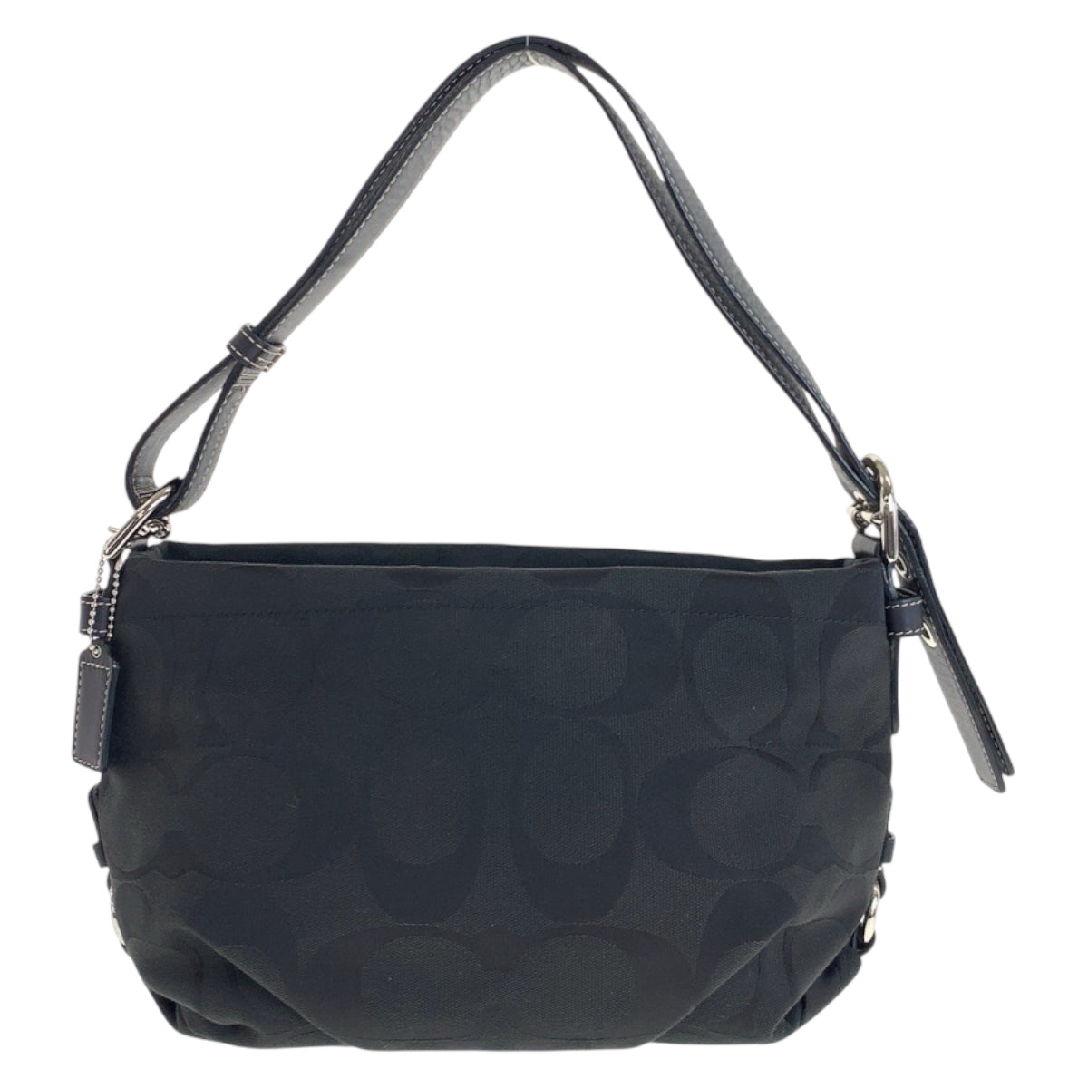 22217
COACH Signature Black Canvas / Leather F15068 Shoulder Bag Handbag Women's ABP7