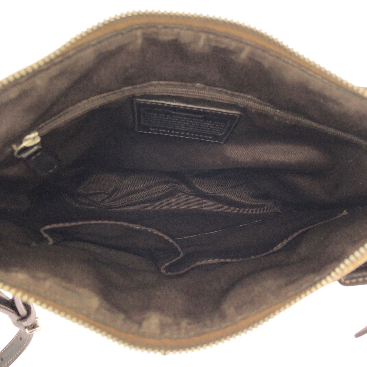 22219
COACH Signature Brown Beige Silver Hardware PVC M1194-F18926 Shoulder Bag Messenger Bag Ladies ABP8