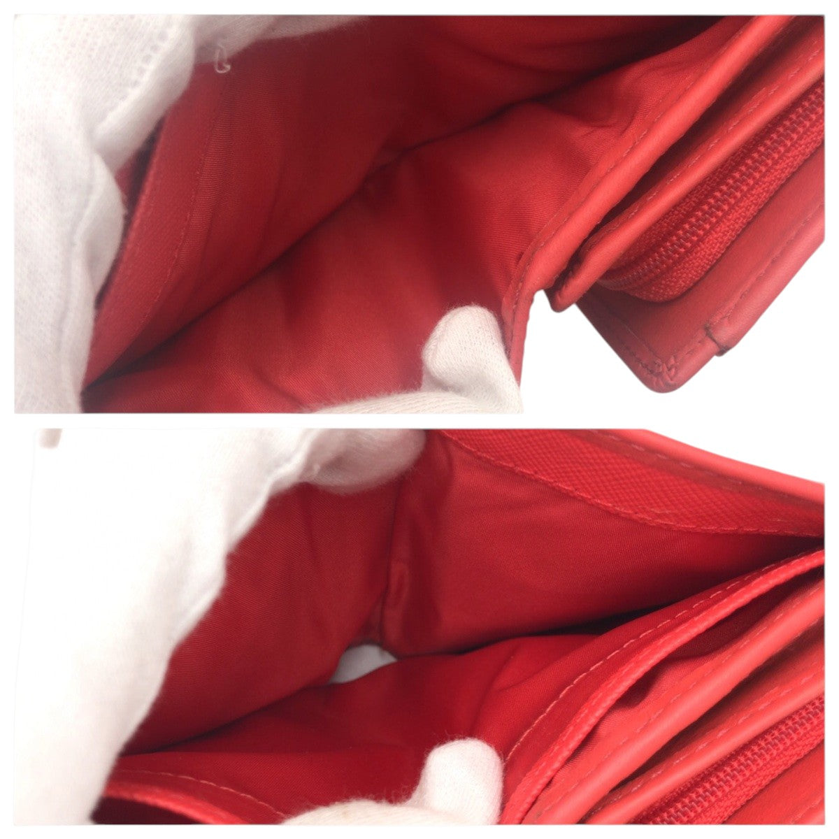 22232
COACH コーチ シグネチャー ベージュ ピンク キャンバス / レザー 二つ折り財布 折り財布 コンパクトウォレット レディース ABP3