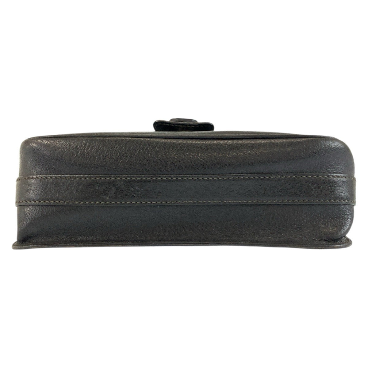 22248
GUCCI グッチ ブラック 黒 ゴールド金具 レザー / スウェード 001 406 1146 ショルダーバッグ ポシェット レディース AB18