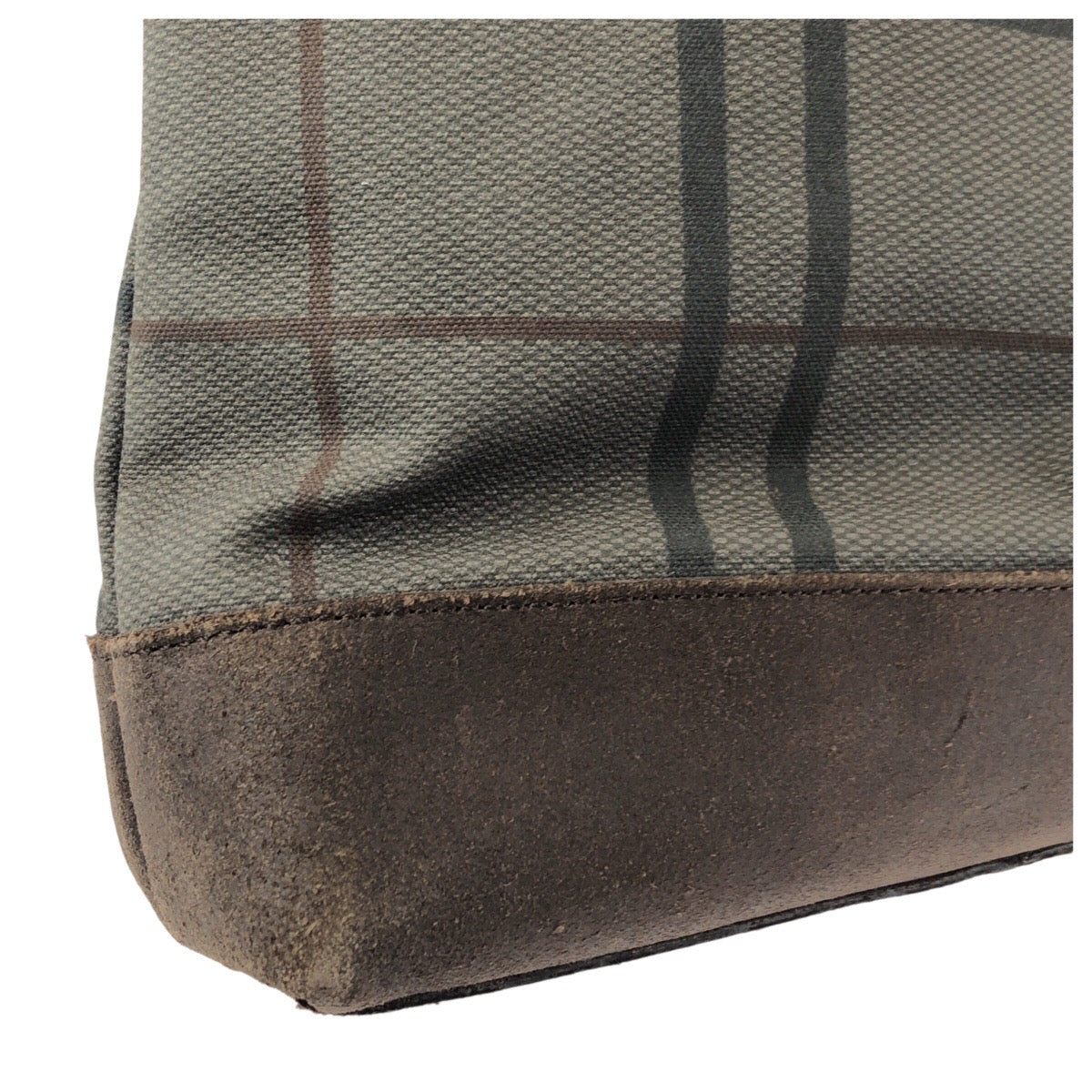 22256
COACH Camden Tattersall Dark Brown Silver Hardware Canvas / Suede F70935 Shoulder Bag Messenger Bag Ladies ABP8