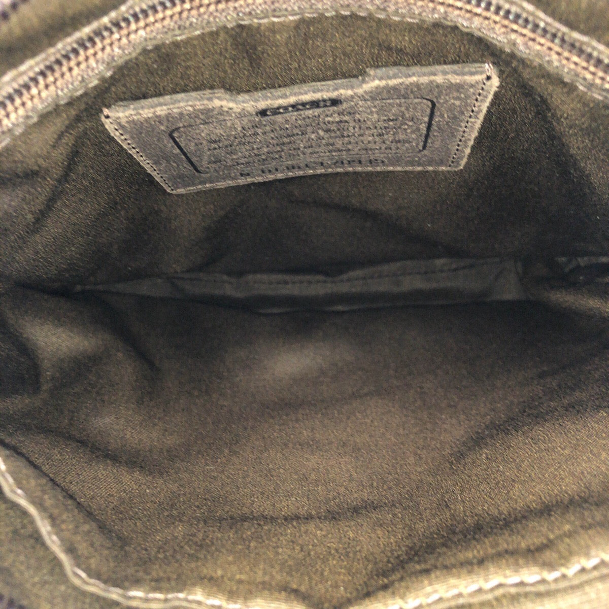 22256
COACH Camden Tattersall Dark Brown Silver Hardware Canvas / Suede F70935 Shoulder Bag Messenger Bag Ladies ABP8