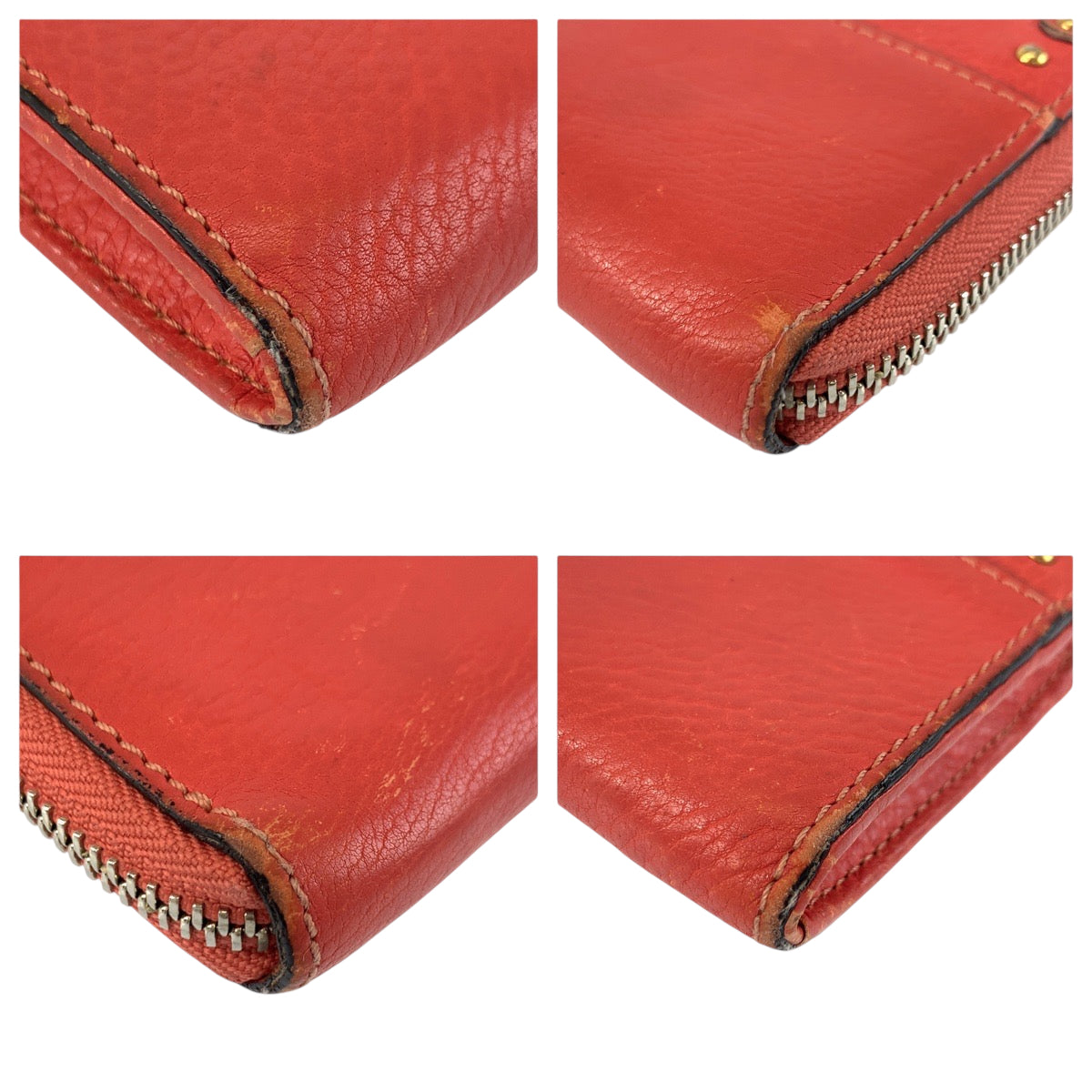 22275
Chloe クロエ パディントン オレンジ レザー 長財布 ロングウォレット レディース AB5