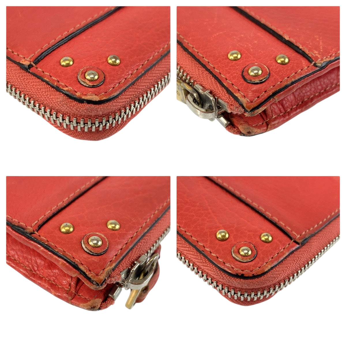 22275
Chloe クロエ パディントン オレンジ レザー 長財布 ロングウォレット レディース AB5