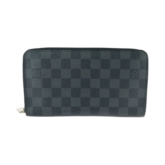 22280
LOUIS VUITTON ルイヴィトン ダミエ グラフィット﻿ ジッピー オーガナイザー ブラック 黒 シルバー金具 PVC N63077 長財布 ラウンドファスナー メンズ ABP42