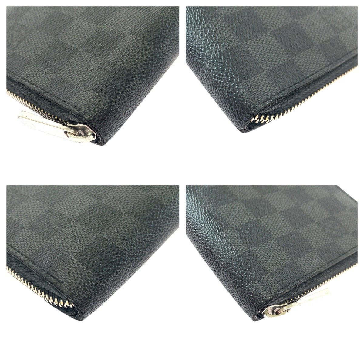 22280
LOUIS VUITTON ルイヴィトン ダミエ グラフィット﻿ ジッピー オーガナイザー ブラック 黒 シルバー金具 PVC N63077 長財布 ラウンドファスナー メンズ ABP42