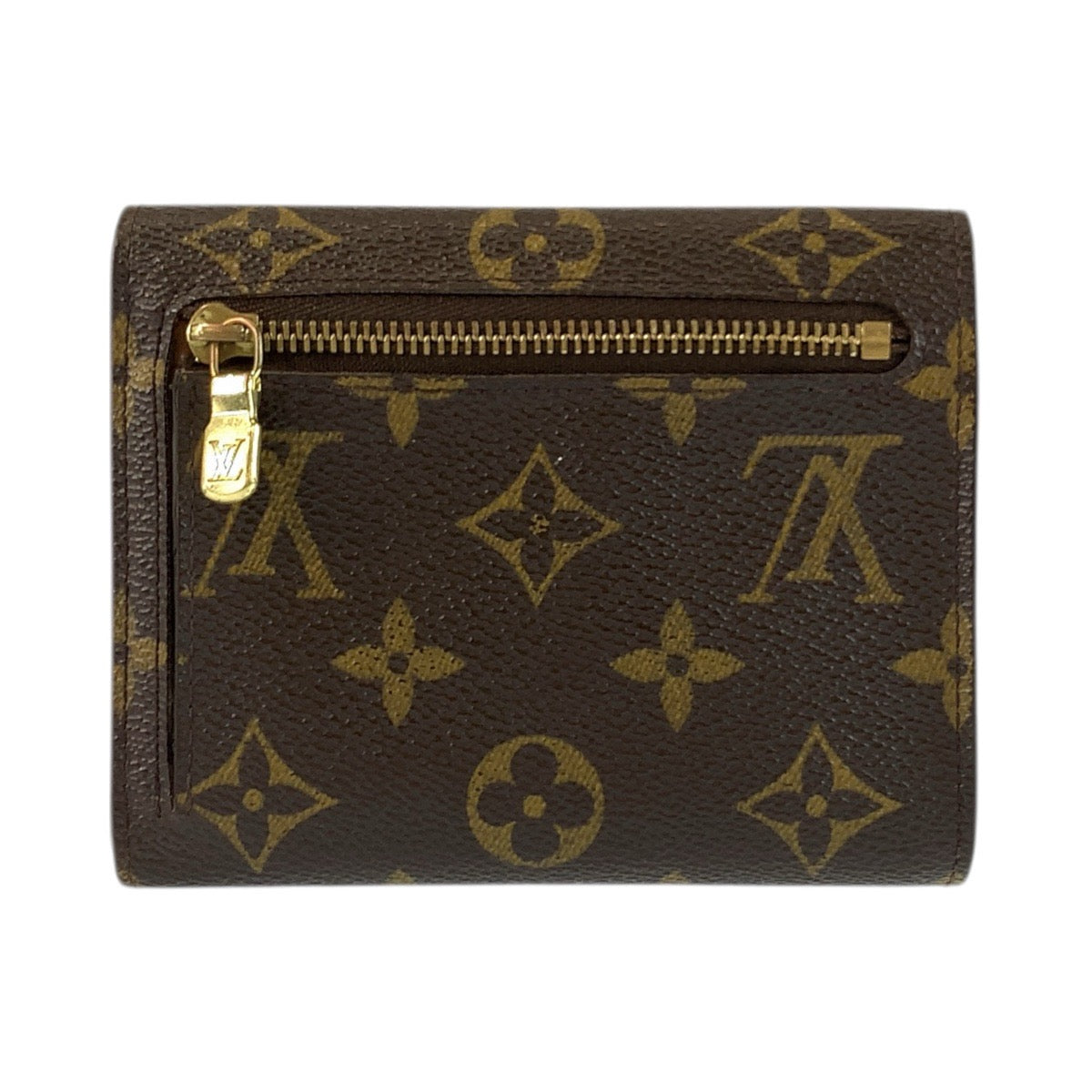 22281
LOUIS VUITTON ルイヴィトン モノグラム ポルトフォイユ コアラ ブラウン ゴールド金具 PVC M58013 折財布 コンパクトウォレット レディース AB35