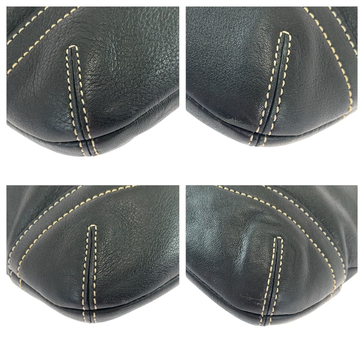 22285
COACH コーチ ブラック 黒 シルバー金具 レザー G05S-3594 ショルダーバッグ メッセンジャーバッグ レディース ABP8