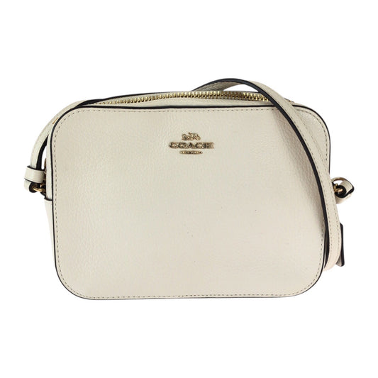 22289
COACH コーチ ホワイト ゴールド金具 レザー L2011 87734 ショルダーバッグ ポシェット レディース A10