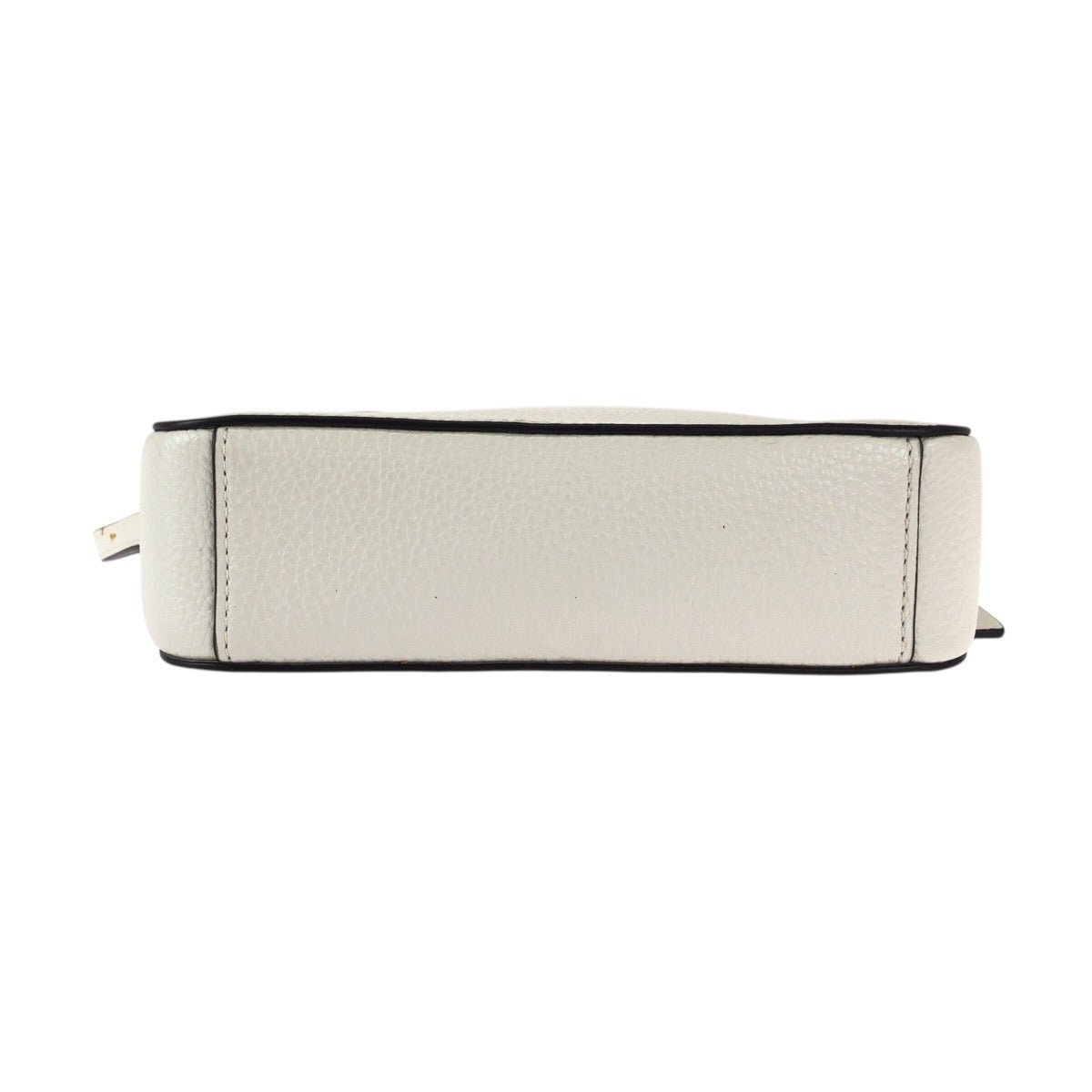 22289
COACH White Gold Hardware Leather L2011 87734 Shoulder Bag Pochette Ladies A10