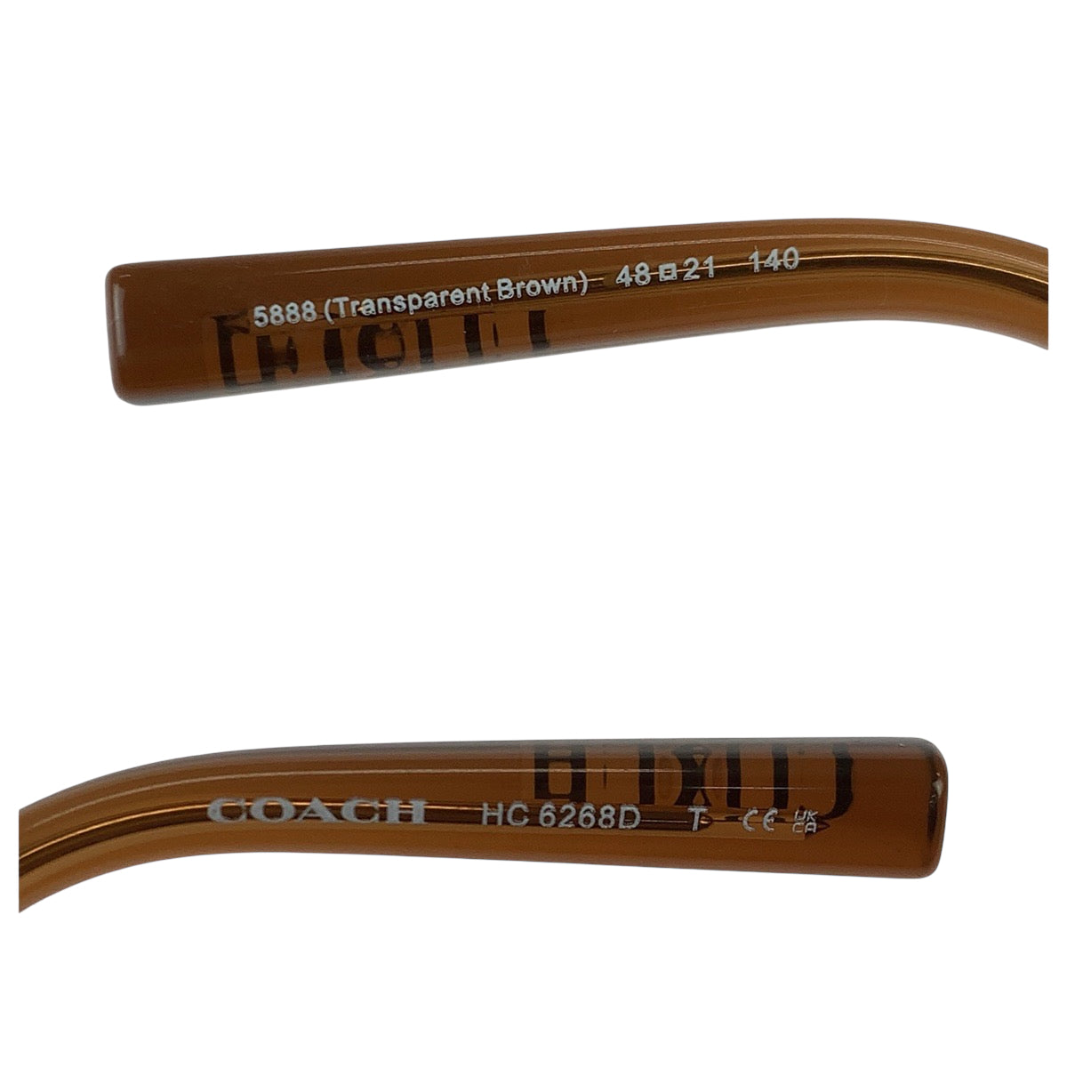 22290
COACH コーチ ブラウン ゴールド金具 プラスチック / チタン 5888 48□21 140 HC6268D メガネ メガネフレーム 男女兼用 レディース A5