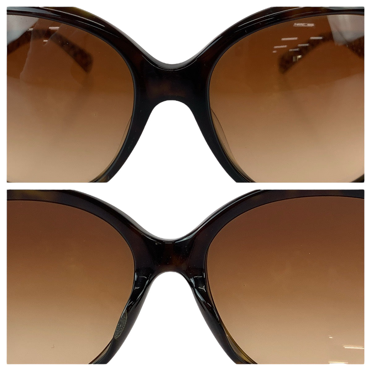 22292
COACH コーチ シグネチャー ブラウン ゴールド金具 プラスチック 526163 57□18 135 3N HC8120F サングラス メガネ 男女兼用 バタフライ レディース ABP6