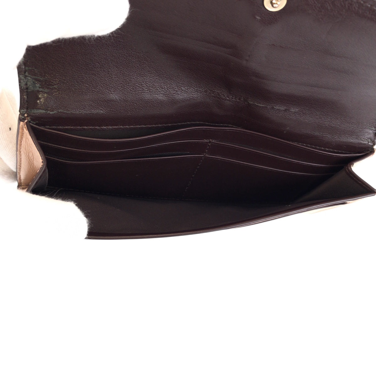 22294
COACH コーチ シグネチャー ベージュ ゴールド金具 レザー M1792-F26460 長財布 ロングウォレット レディース AB15