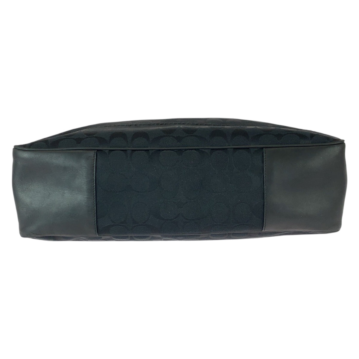 22315
COACH コーチ シグネチャー ブラック 黒 シルバー金具 キャンバス / レザー 7068 トートバッグ ショルダーバッグ レディース AB6