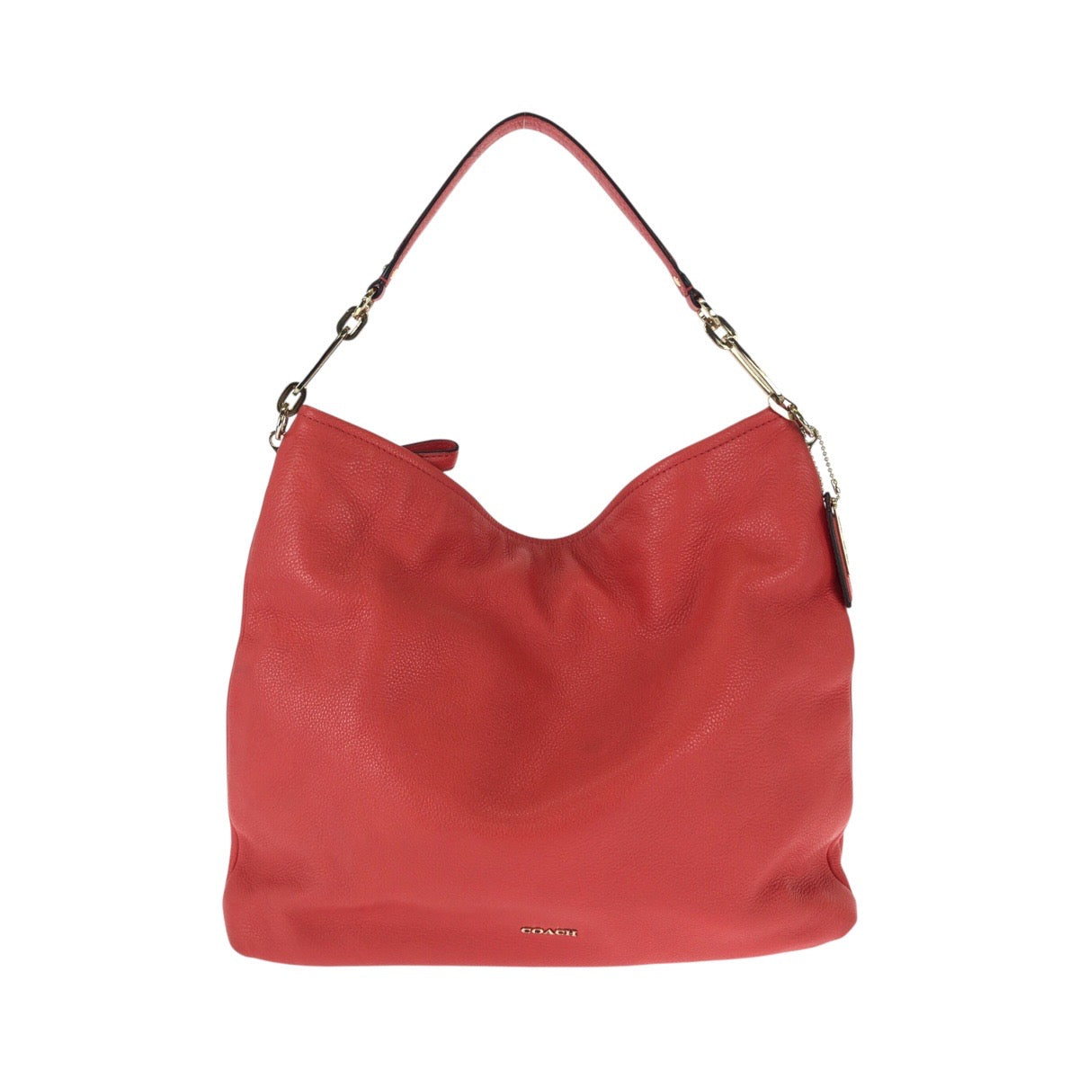 22326
COACH コーチ マディソン ホーボー オレンジ レッド レザー K1360-27858 ショルダーバッグ レディース AB7