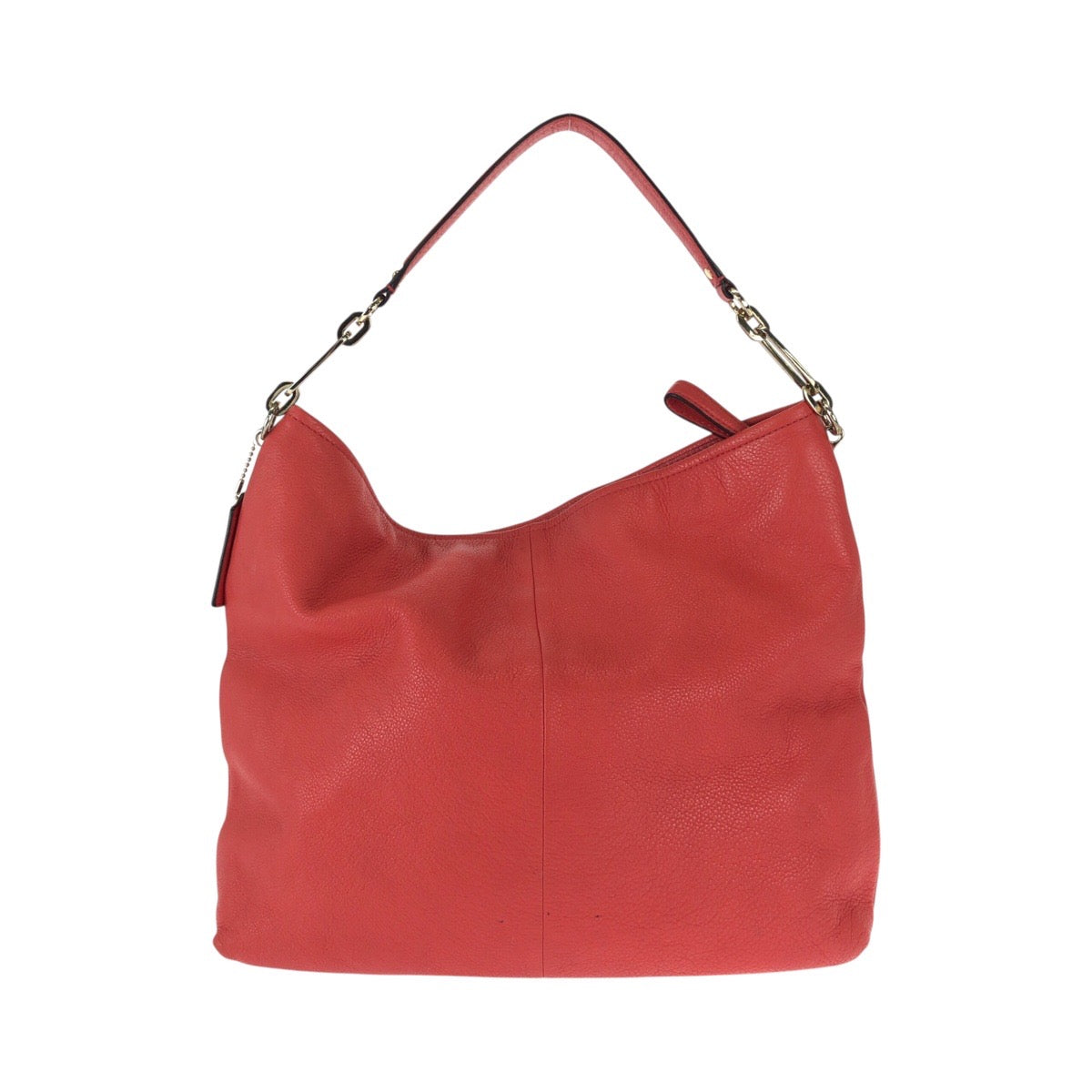 22326
COACH コーチ マディソン ホーボー オレンジ レッド レザー K1360-27858 ショルダーバッグ レディース AB7