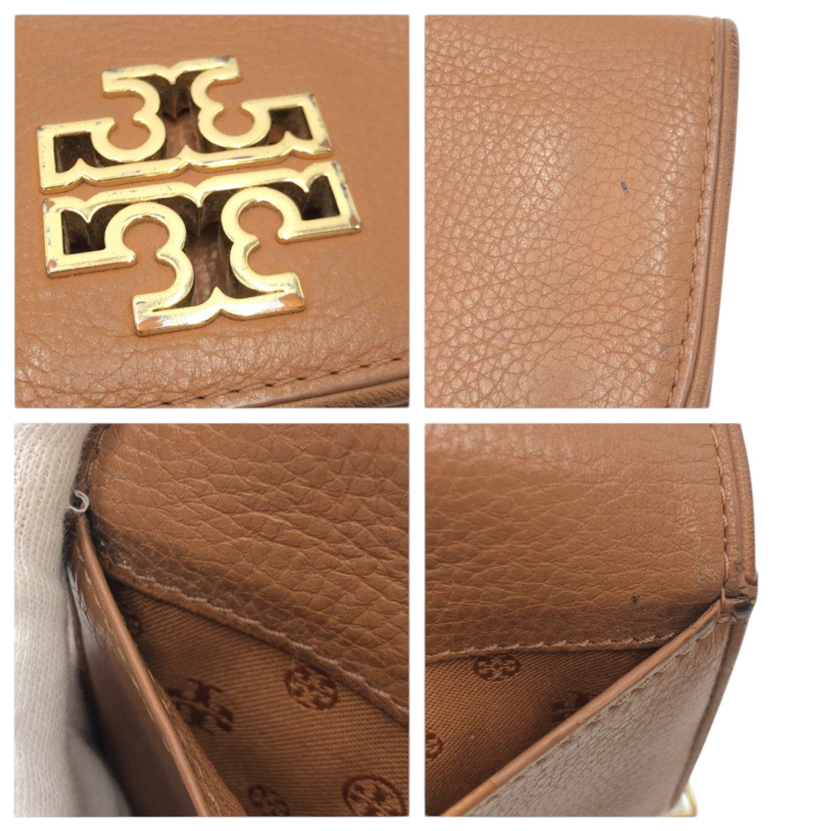 22345
Tory Burch トリーバーチ ブラウン レザー HSP037 長財布 ロングウォレット レディース AB3