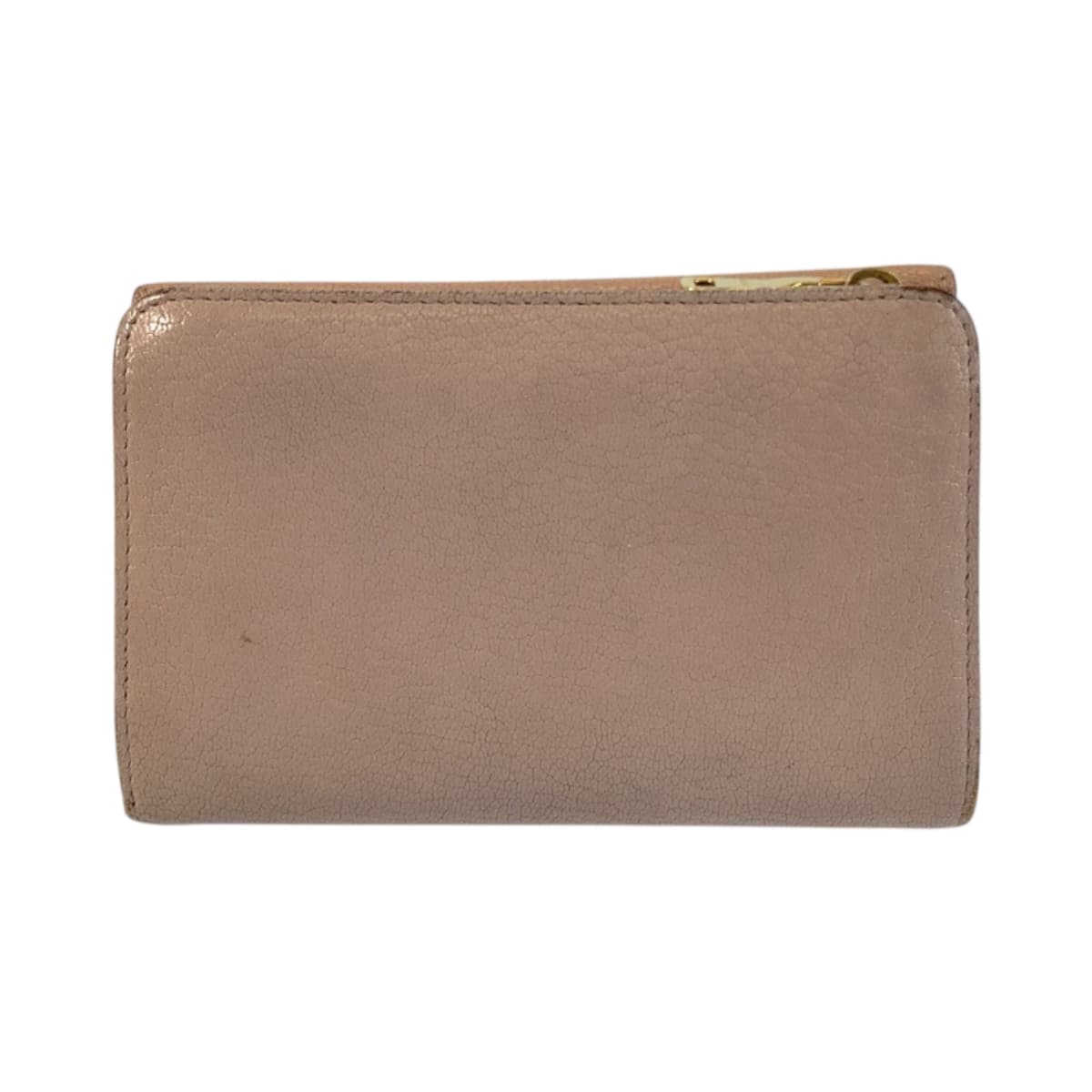 22364
MIUMIU ミュウミュウ マドラス ピンク ゴールド金具 レザー 折り財布 コンパクトウォレット レディース AB3