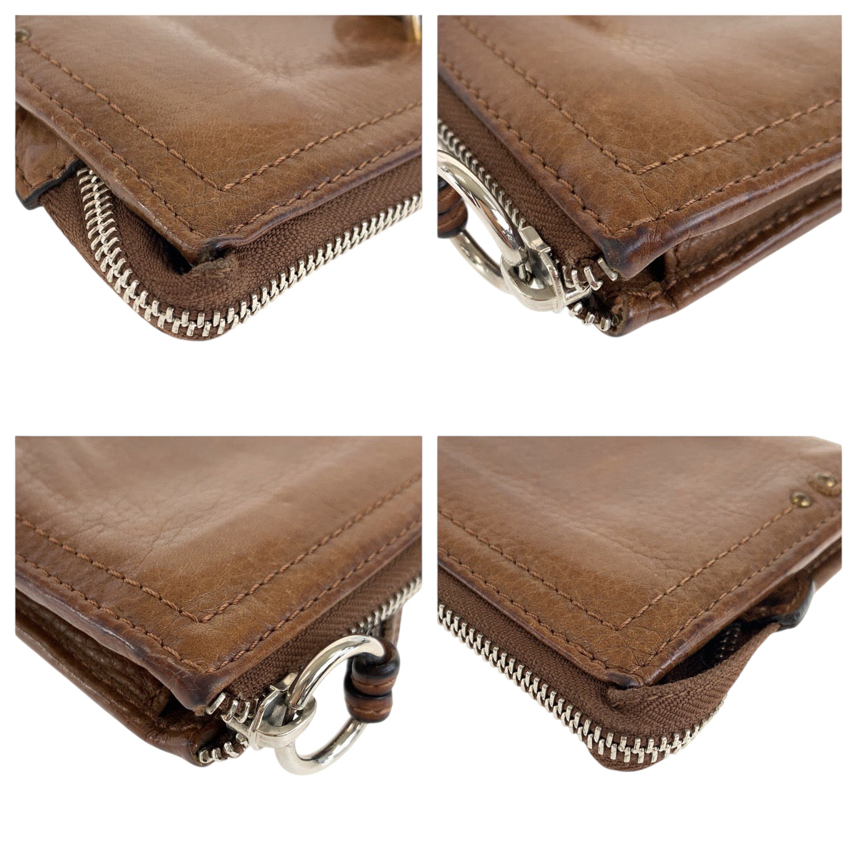 22365
Chloe Paddington Brown Leather Long Wallet for Women AB3