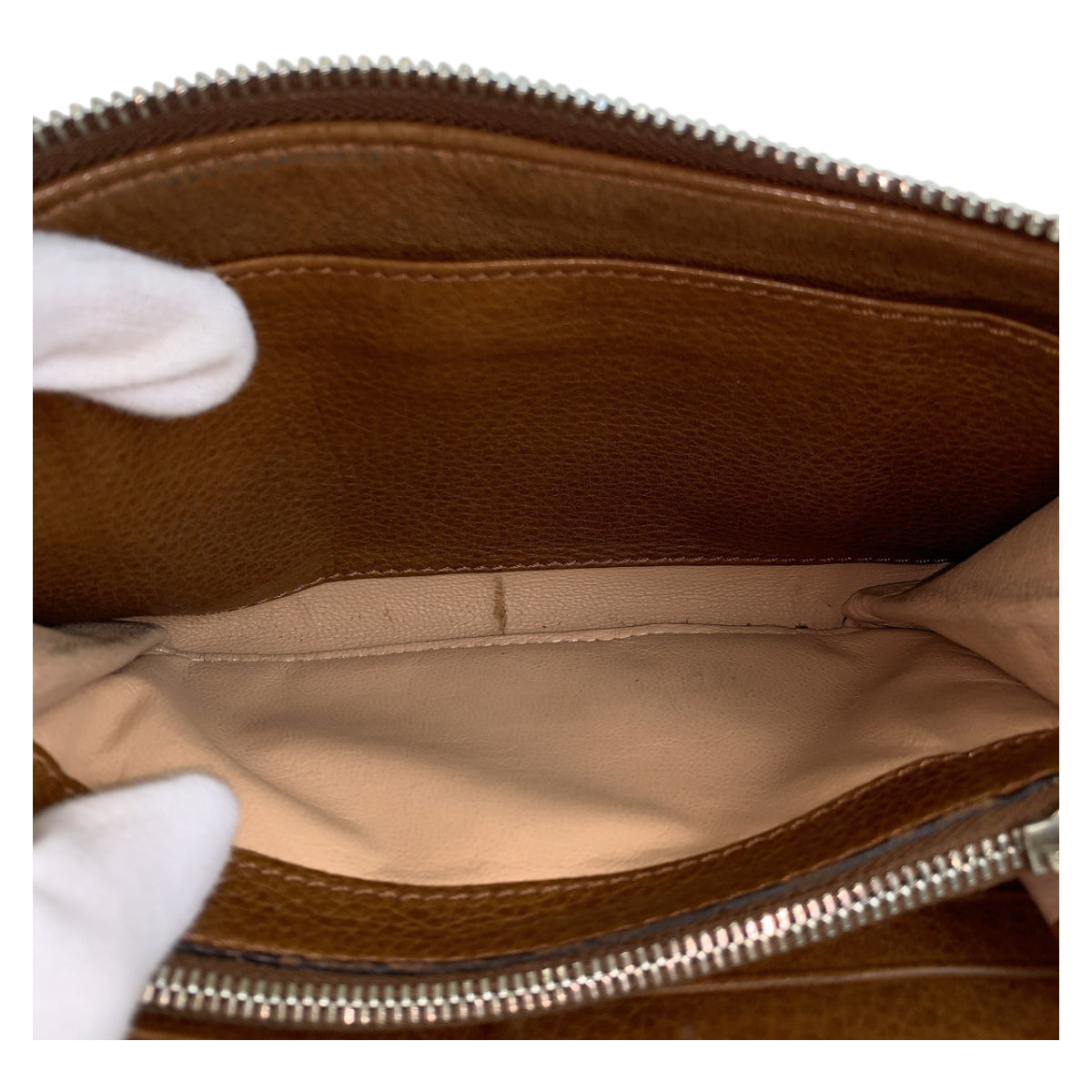 22365
Chloe Paddington Brown Leather Long Wallet for Women AB3