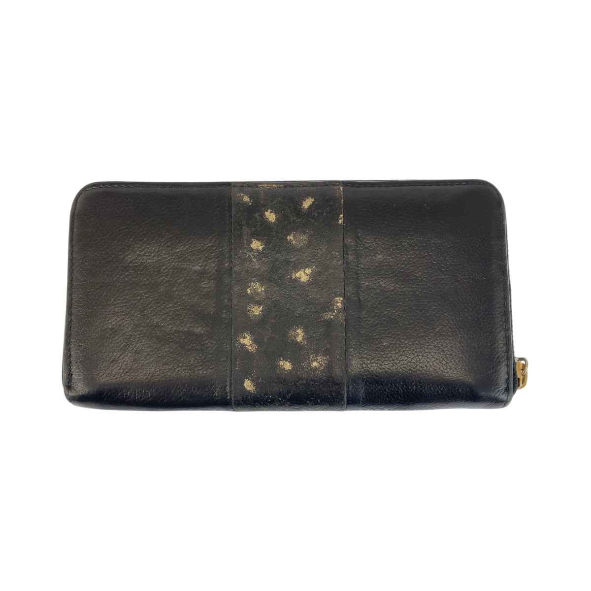 22366
SEE BY CHLOE シーバイクロエ ブラック 黒 ゴールド金具 レザー 04 15 83 65 長財布 ロングウォレット レディース AB3