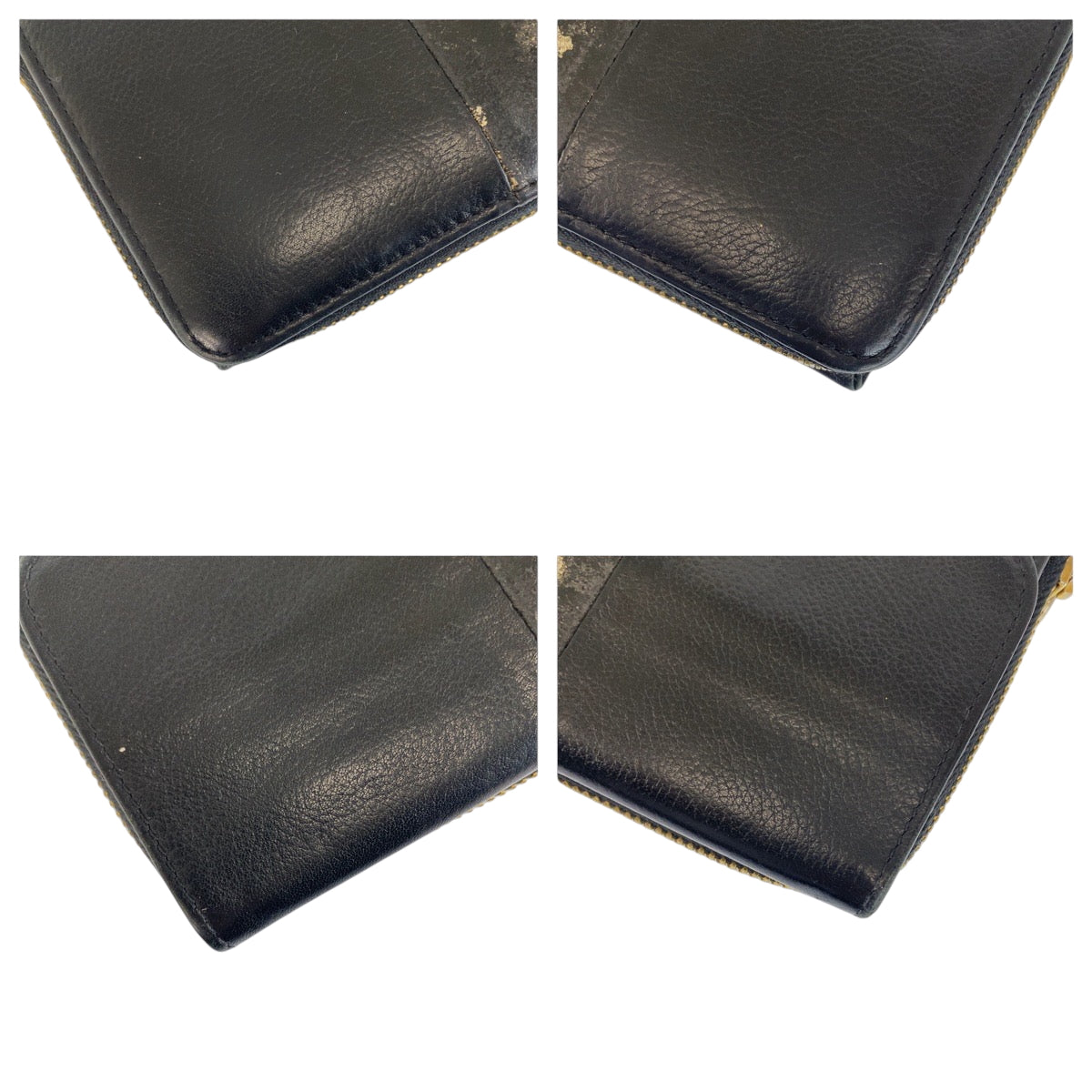 22366
SEE BY CHLOE シーバイクロエ ブラック 黒 ゴールド金具 レザー 04 15 83 65 長財布 ロングウォレット レディース AB3