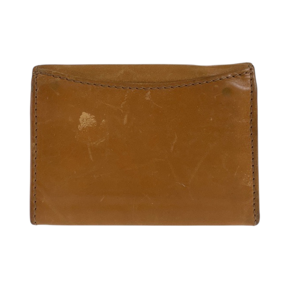 22373
Chloe Brown Camel Gold Hardware Leather Card Case Business Card Holder Ladies AB2