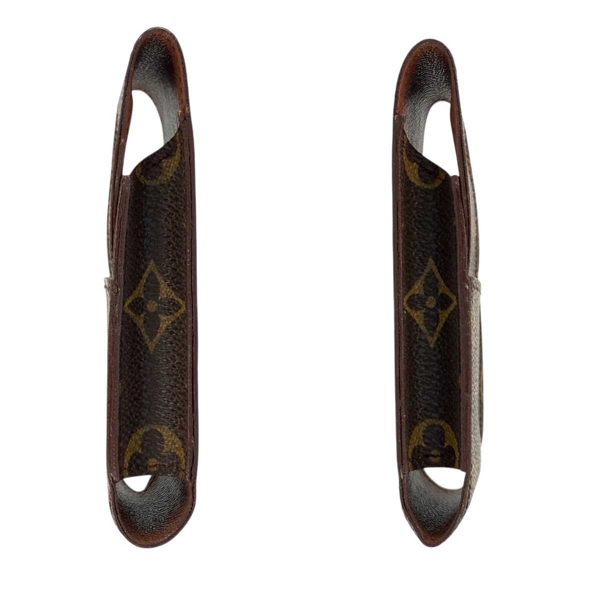 22384
LOUIS VUITTON ルイヴィトン モノグラム エテュイ シガレット ブラウン PVC M63024 シガレットケース タバコケース メンズ AB5