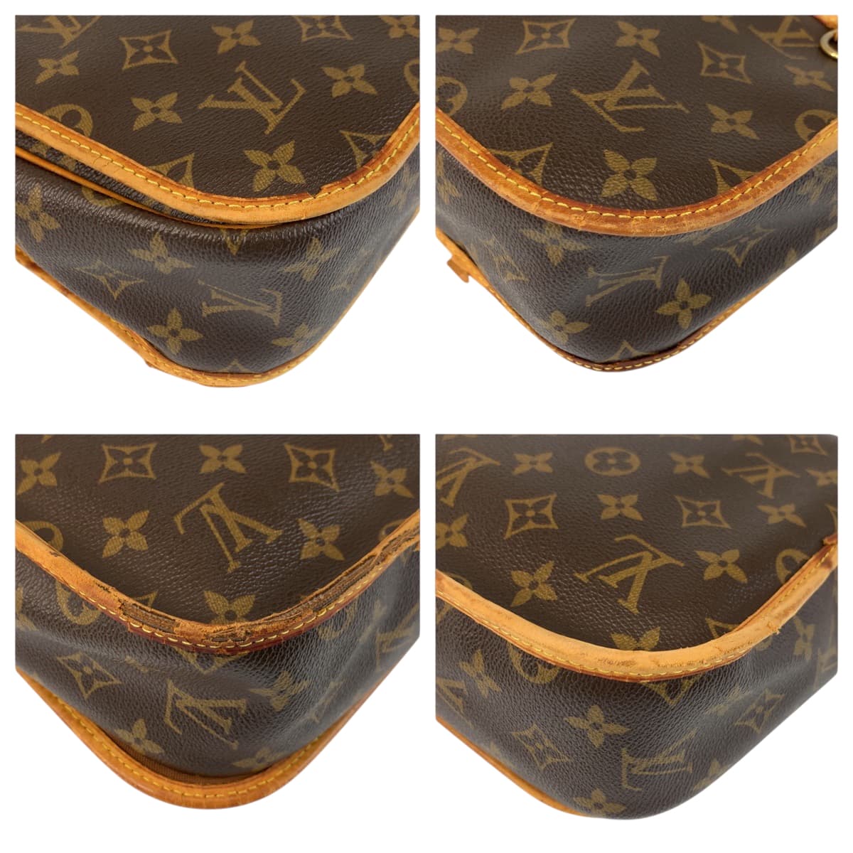 22393
LOUIS VUITTON ルイヴィトン モノグラム メッセンジャー ボスフォールPM ブラウン ゴールド金具 PVC / レザー M40106 ショルダーバッグ ポシェット レディース B16