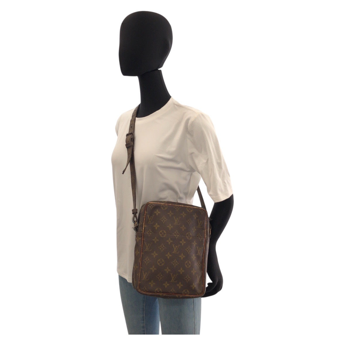 22394
LOUIS VUITTON ルイヴィトン モノグラム マルソー ブラウン ゴールド金具 PVC M40264 ショルダーバッグ ポシェット レディース B10