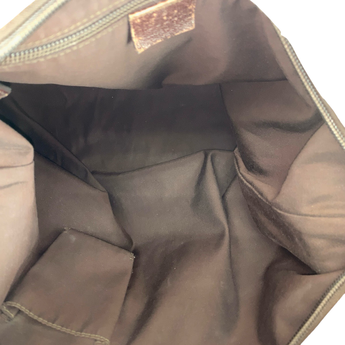 22395
GUCCI Sherry Line Beige Silver Hardware GG Canvas / Leather 189751 Shoulder Bag Unisex Women's B12