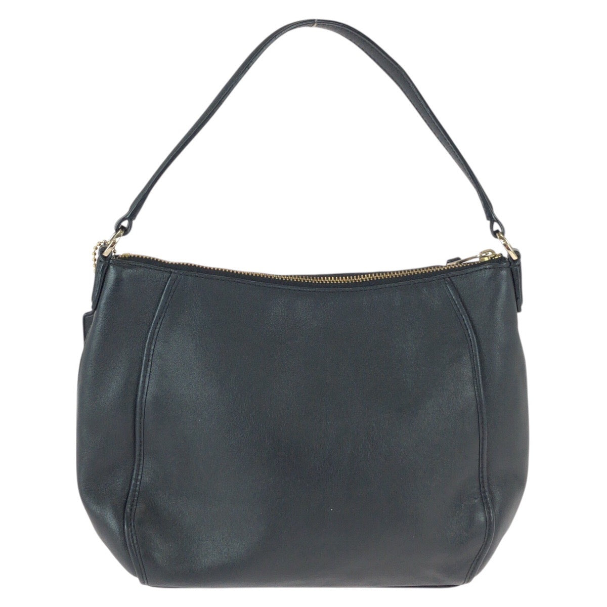 22401
COACH コーチ ブラック 黒 ゴールド金具 レザー D1581-F51900 ハンドバッグ ショルダーバッグ 2way レディース ABP8