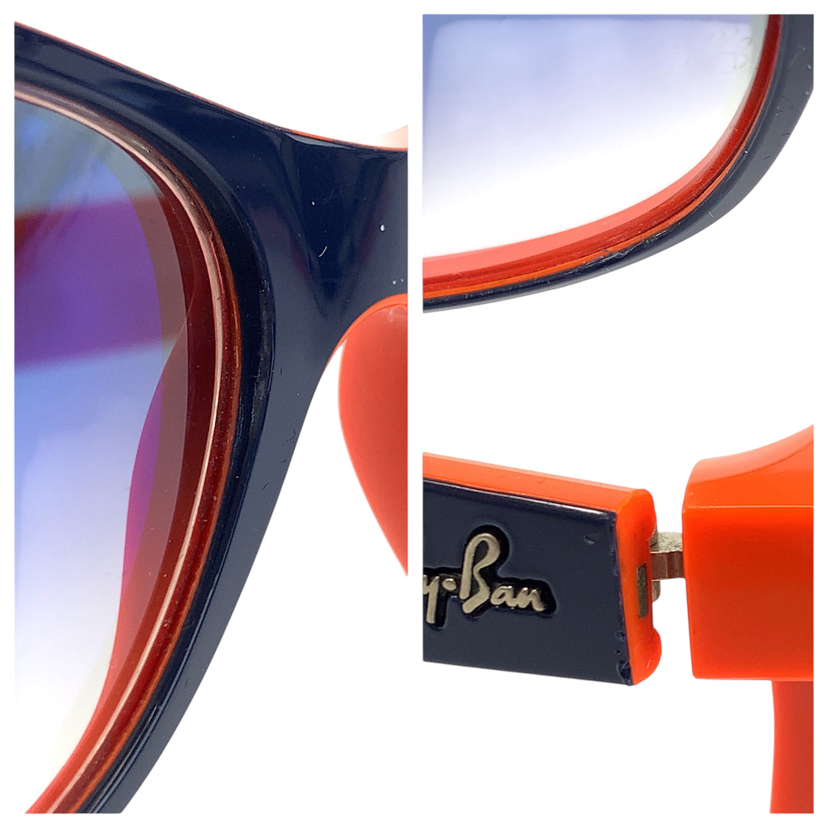 22416
Ray-Ban レイバン ニューウェイファーラー ミラーレンズ ネイビー オレンジ シルバー金具 プラスチック RB2132 789/3F 55□18 2N サングラス メガネ 男女兼用 スクエア メンズ ABP13