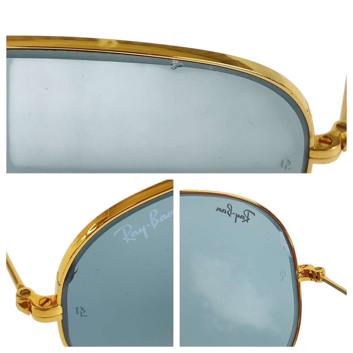 22415
Ray-Ban レイバン ヴィンテージ ボシュロム アビエーター ゴールド メタル 58□14 サングラス 男女兼用 ティアドロップ メンズ ABP14