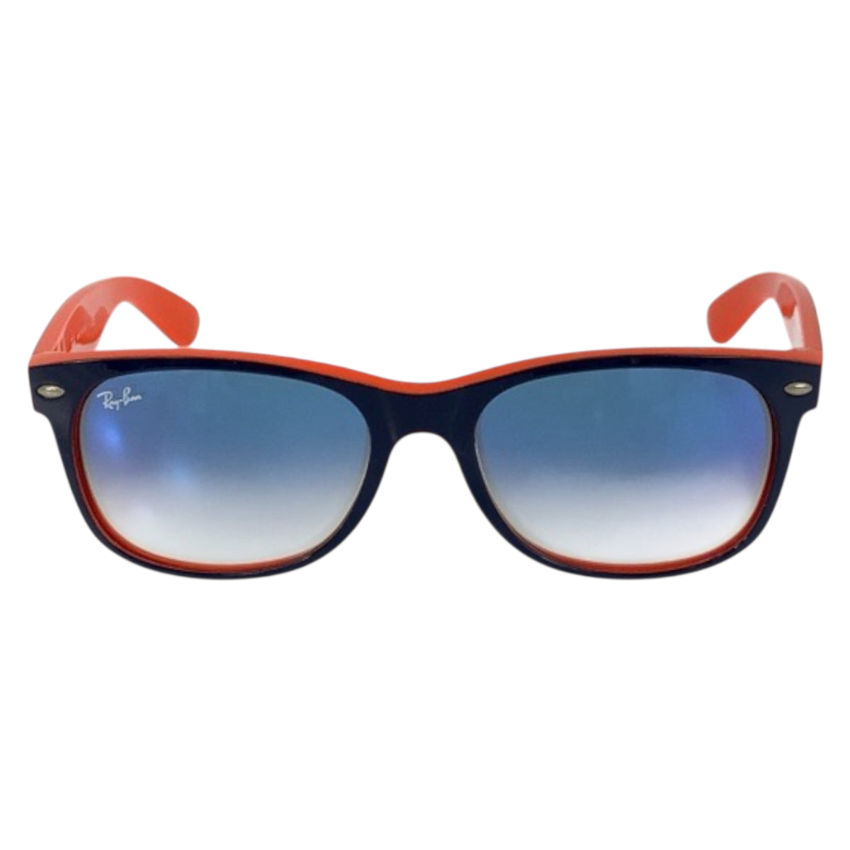 22416
Ray-Ban レイバン ニューウェイファーラー ミラーレンズ ネイビー オレンジ シルバー金具 プラスチック RB2132 789/3F 55□18 2N サングラス メガネ 男女兼用 スクエア メンズ ABP13