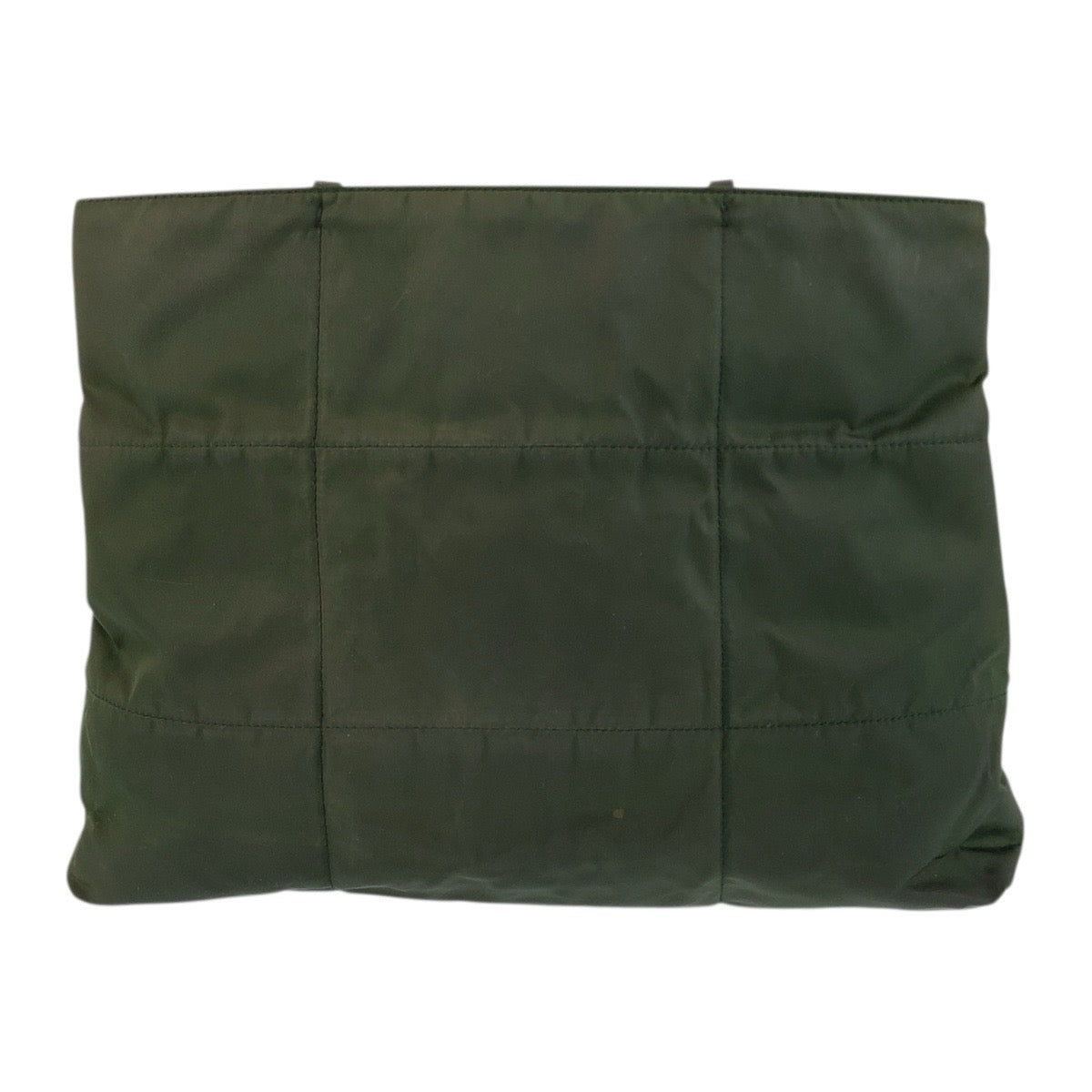 22425
PRADA プラダ グリーン ブラック ナイロン / プラスチック トートバッグ チェーンショルダーバッグ レディース AB8