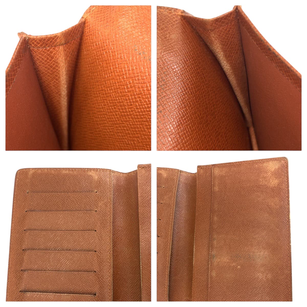 22434
LOUIS VUITTON ルイヴィトン モノグラム ポルト バルール カルト クレディ ブラウン PVC M61823 札入れ ロングウォレット メンズ ABP10