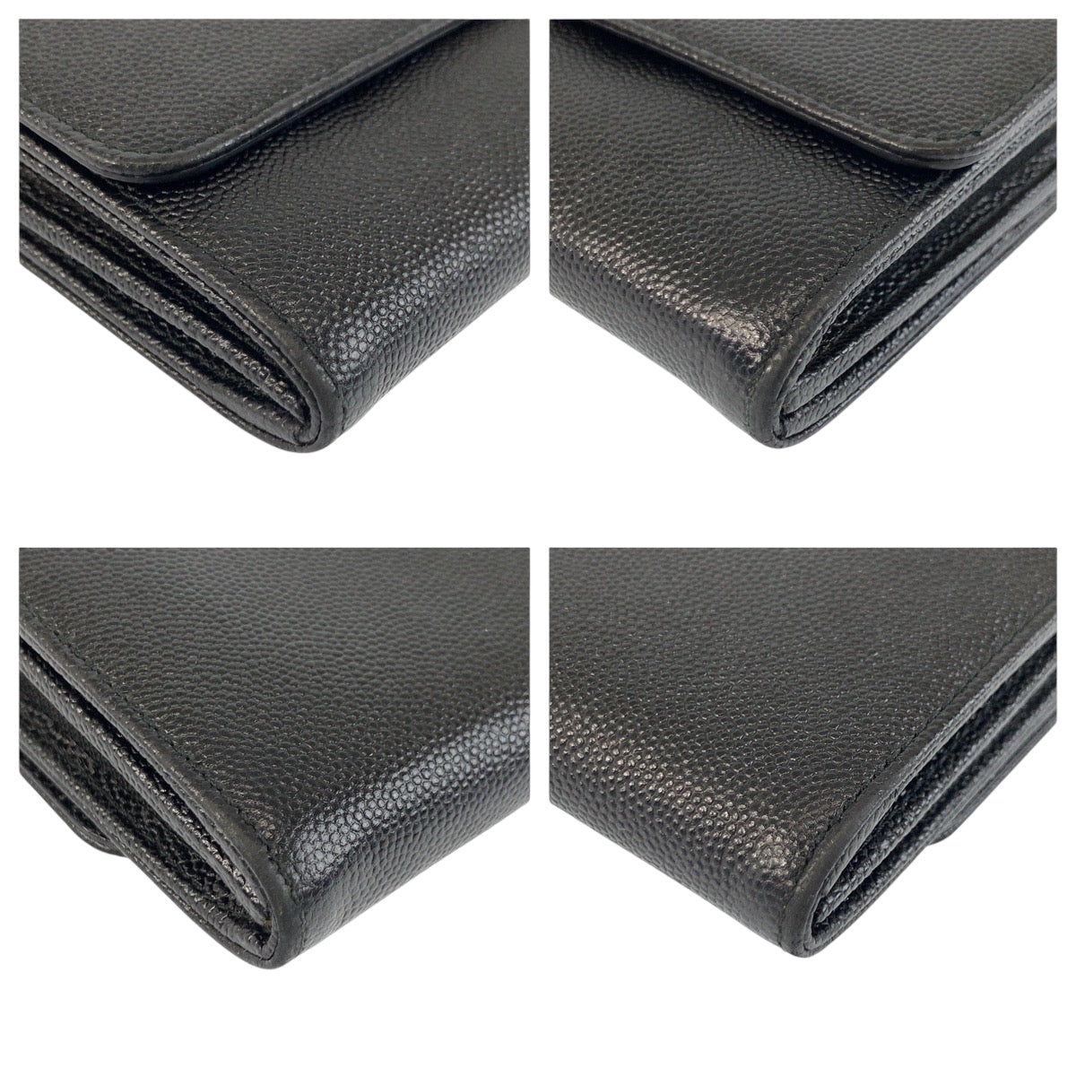 22437
Christian Dior CD Logo Black Gold Hardware Leather MC0131 Long Wallet Women's ABP15