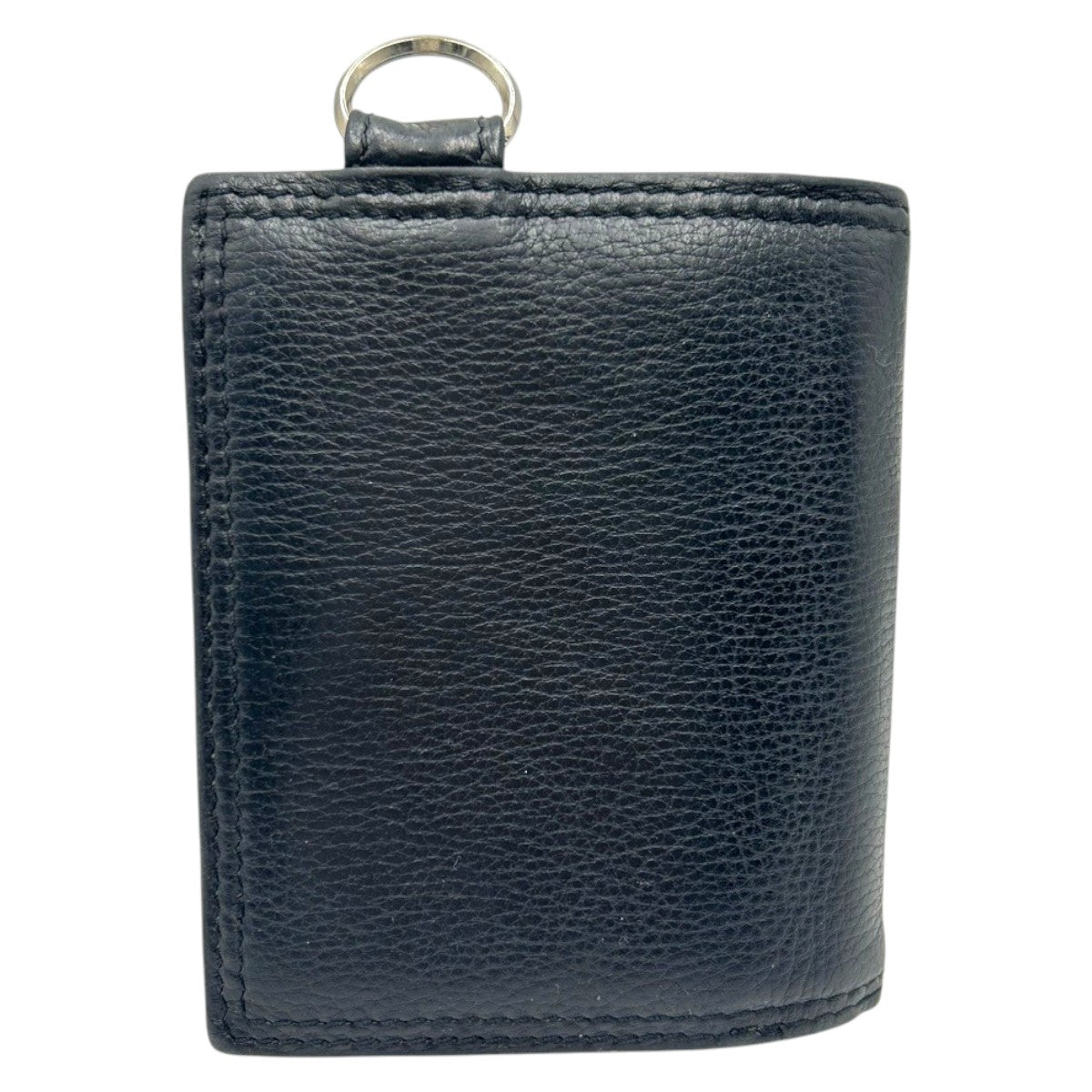 22441
PORTER CALM Black Leather Bi-Fold Wallet Compact Wallet Men's AB2