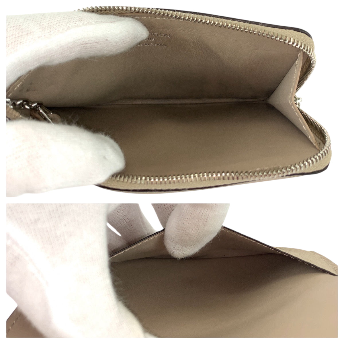 22442
LOUIS VUITTON ルイヴィトン マヒナ ポルト カルト レクト ヴェルソ ベージュ シルバー金具 モノグラムマヒナ M81287 コインケース 小銭入れ 男女兼用 レディース ABP24