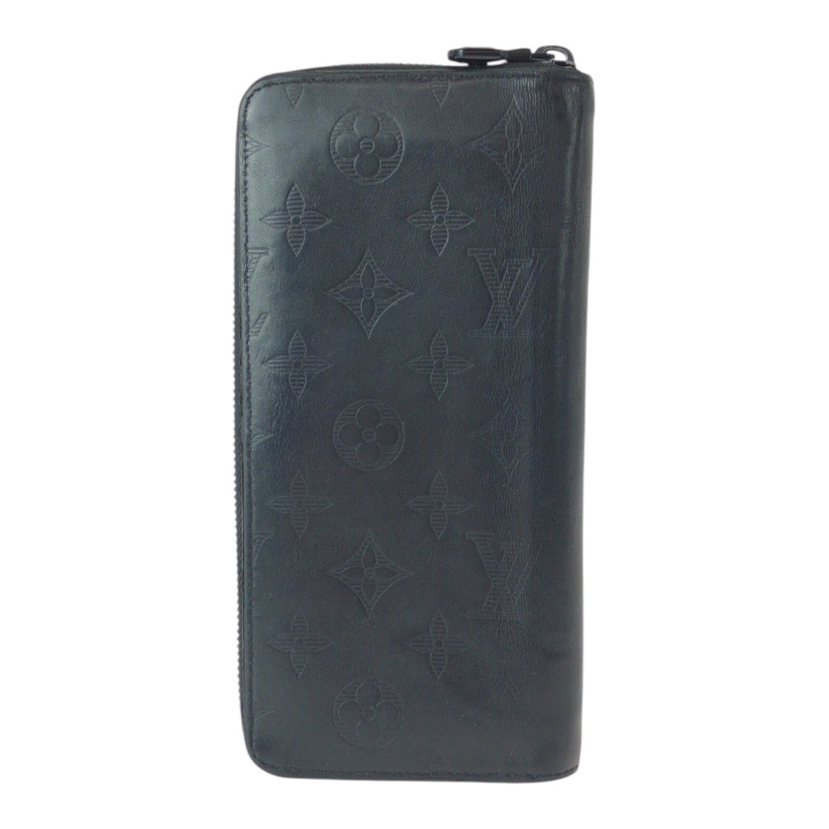 22444
LOUIS VUITTON ルイヴィトン モノグラム シャドウ ジッピーウォレット ヴェルティカル ブラック 黒 レザー M62902 長財布 ロングウォレット メンズ AB18