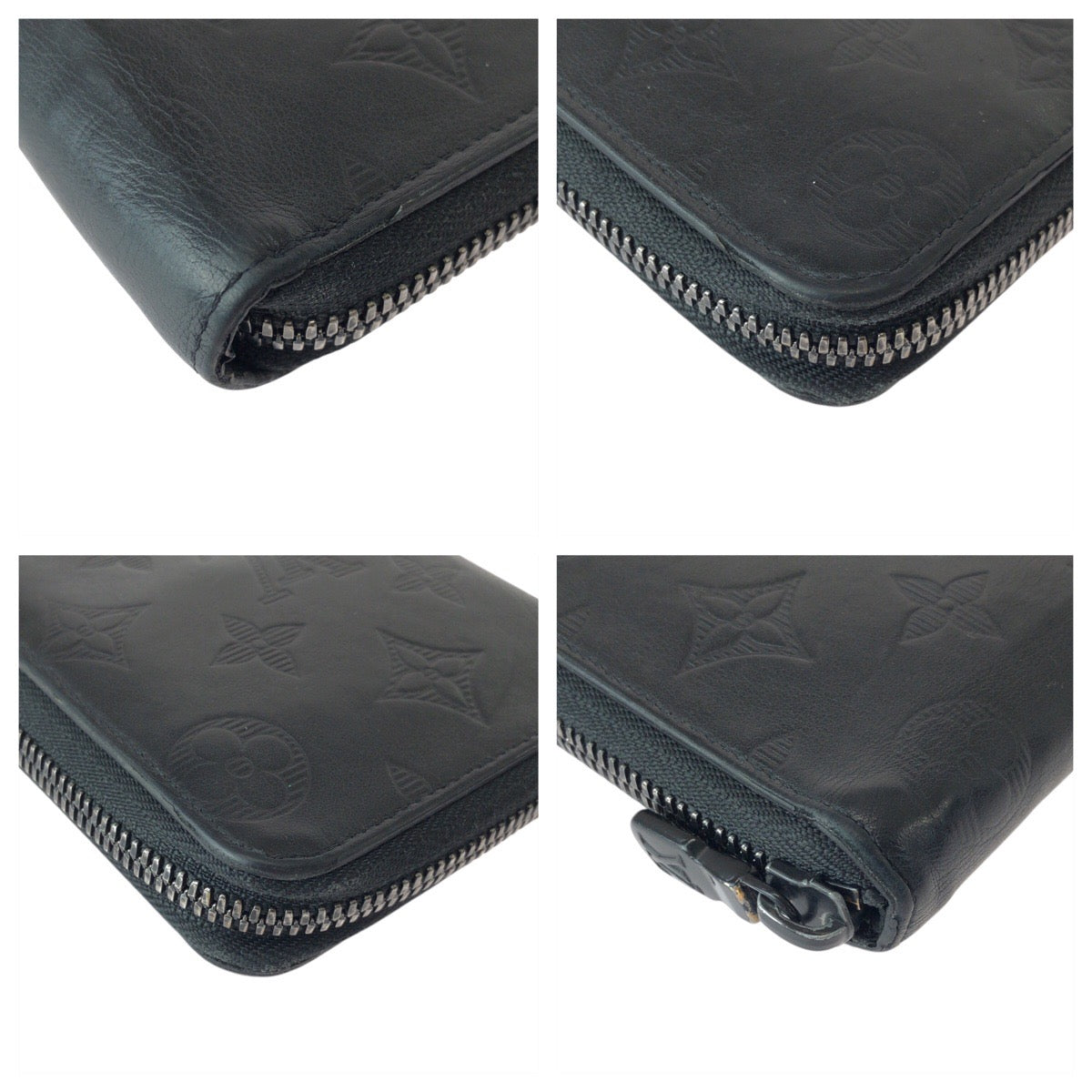 22444
LOUIS VUITTON ルイヴィトン モノグラム シャドウ ジッピーウォレット ヴェルティカル ブラック 黒 レザー M62902 長財布 ロングウォレット メンズ AB18