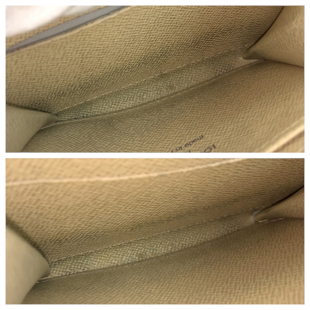 22448
LOUIS VUITTON ルイヴィトン ダミエアズール ジッピーコインパース ホワイト グレー ゴールド金具 PVC N63069 コインケース 小銭入れ メンズ AB14