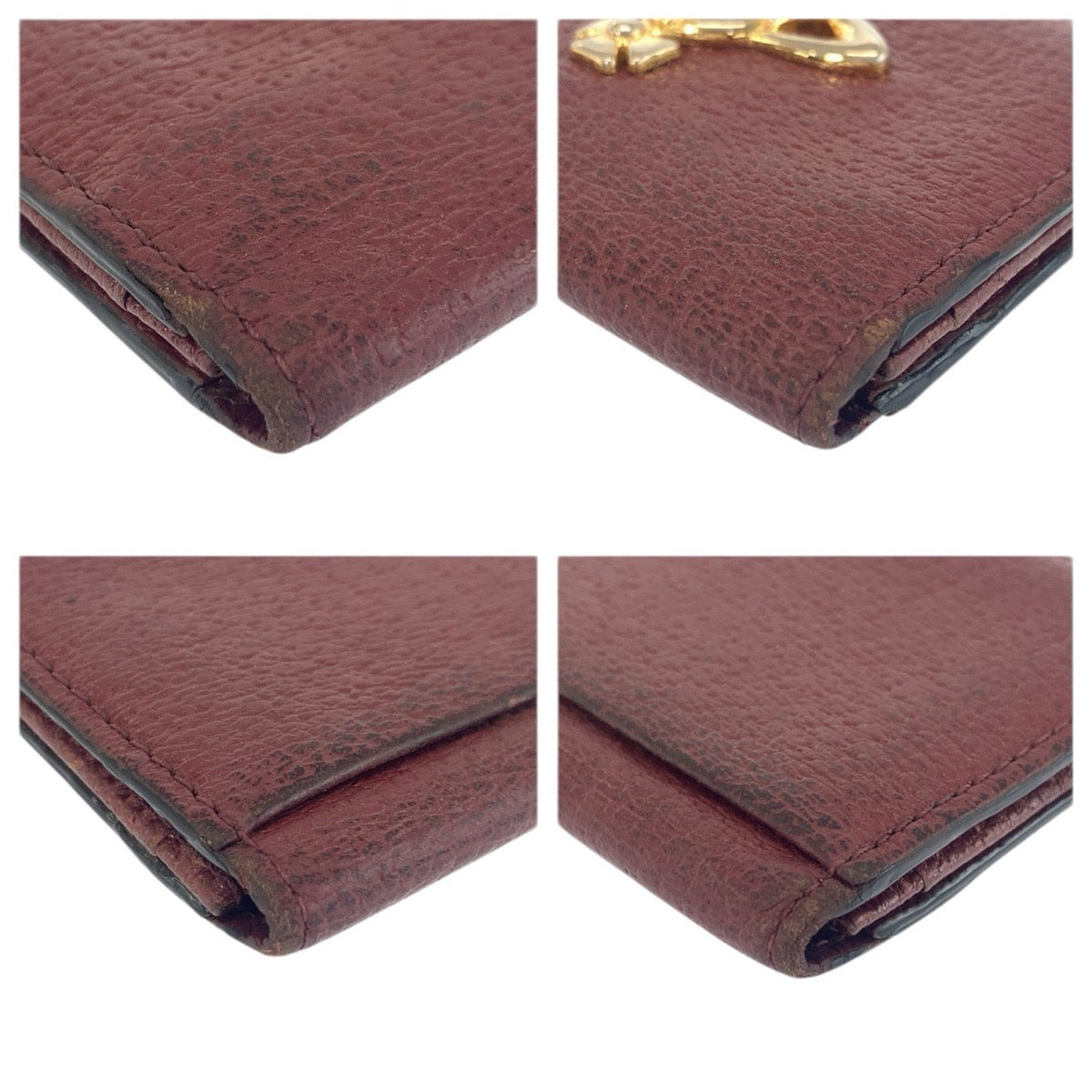 22452
Vivienne Westwood ヴィヴィアンウエストウッド EXECUTIVEシリーズ オーブ ワインレッド ゴールド金具 レザー カードケース 名刺入れ 男女兼用 レディース AB2