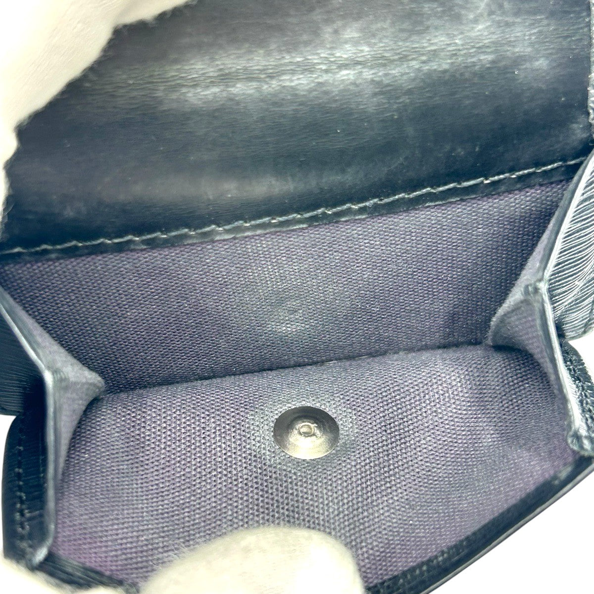 22453
Vivienne Westwood ヴィヴィアンウエストウッド NEW ADVAN ブラック 黒 シルバー金具 レザー 三つ折り財布 折財布 コンパクトウォレット レディース AB5