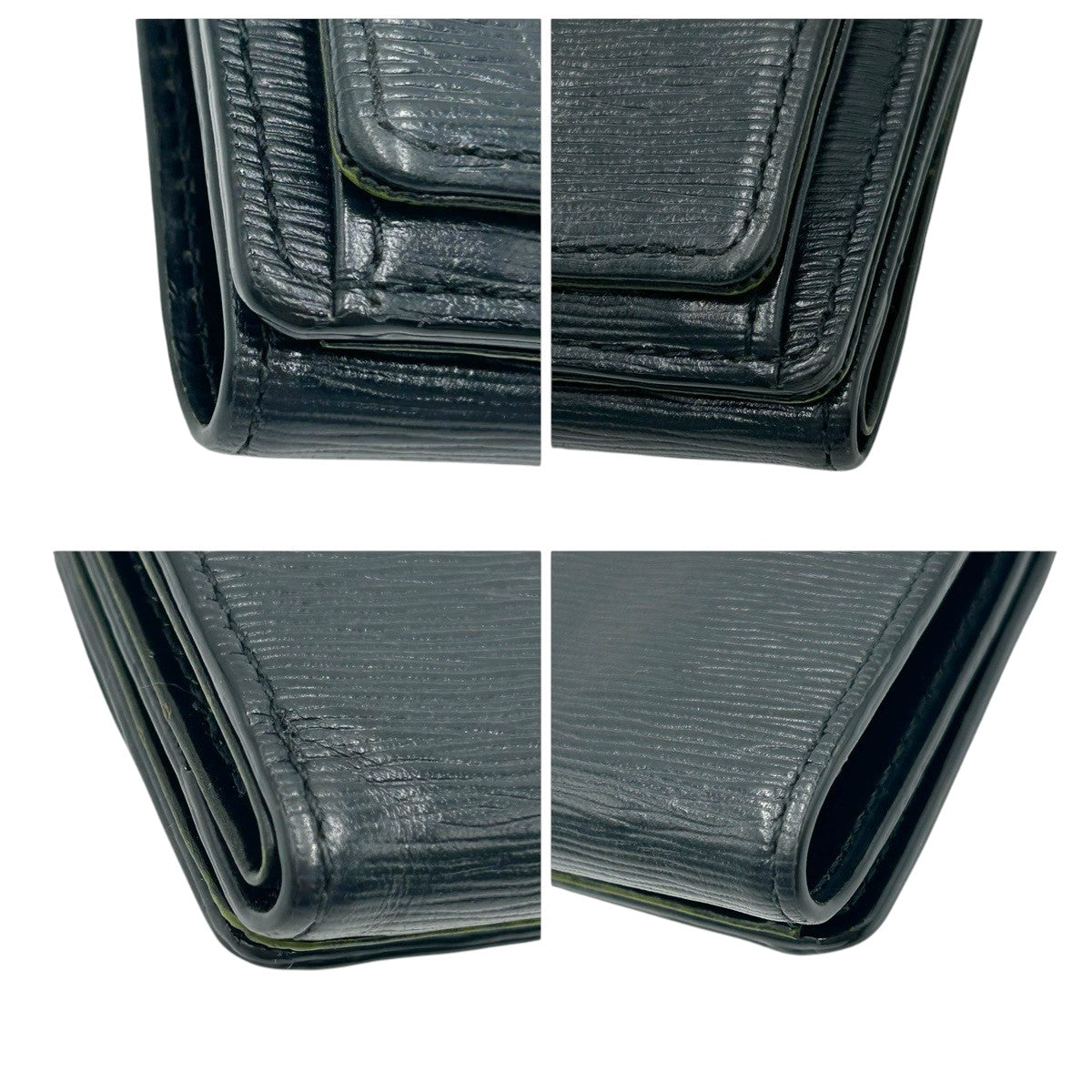 22453
Vivienne Westwood ヴィヴィアンウエストウッド NEW ADVAN ブラック 黒 シルバー金具 レザー 三つ折り財布 折財布 コンパクトウォレット レディース AB5